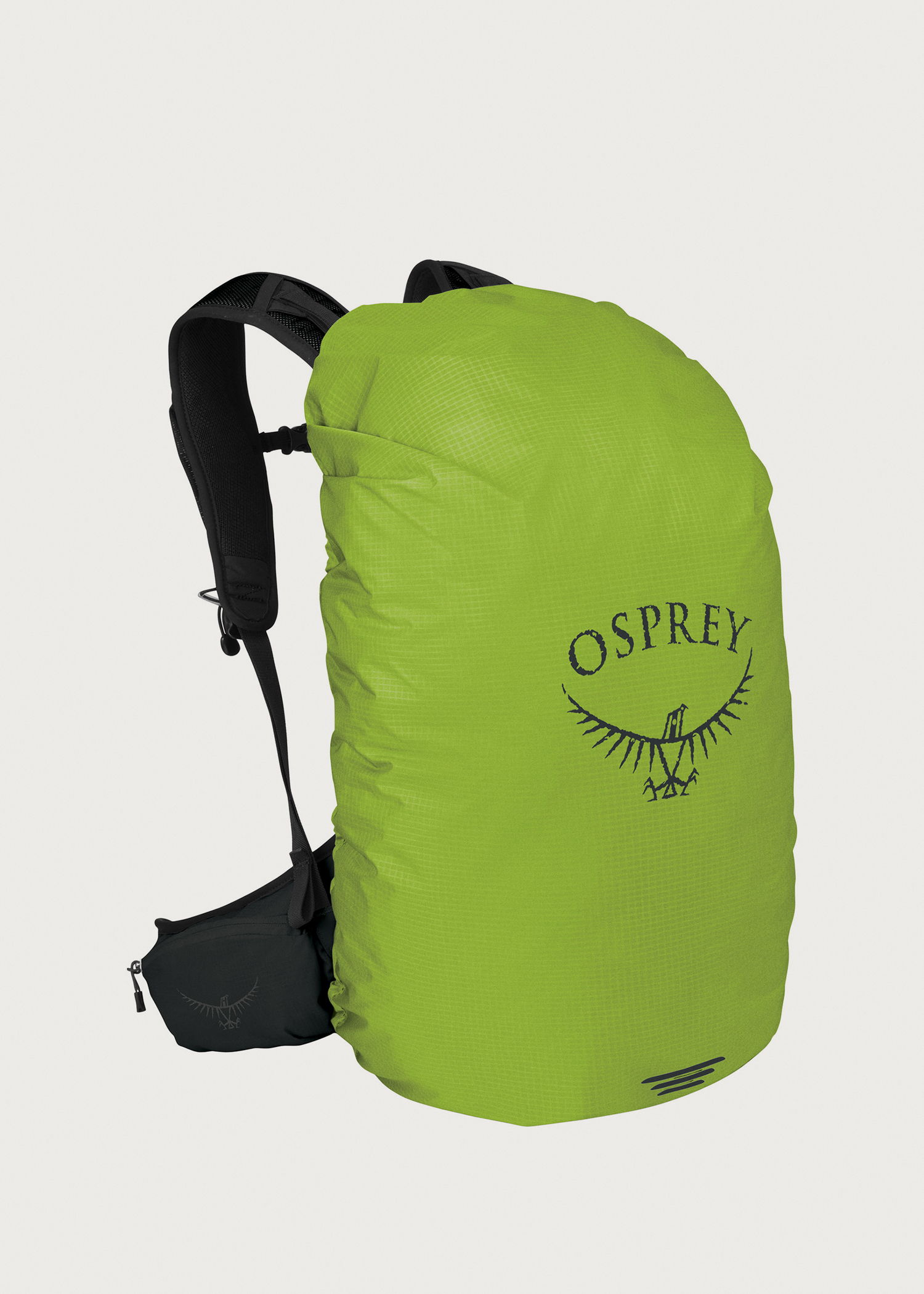 Housse Imperméable Osprey Ultralight Raincover – Pour Sacs 50–75 L – Tissu Enduit, Coutures étanches, Réflecteurs – XL