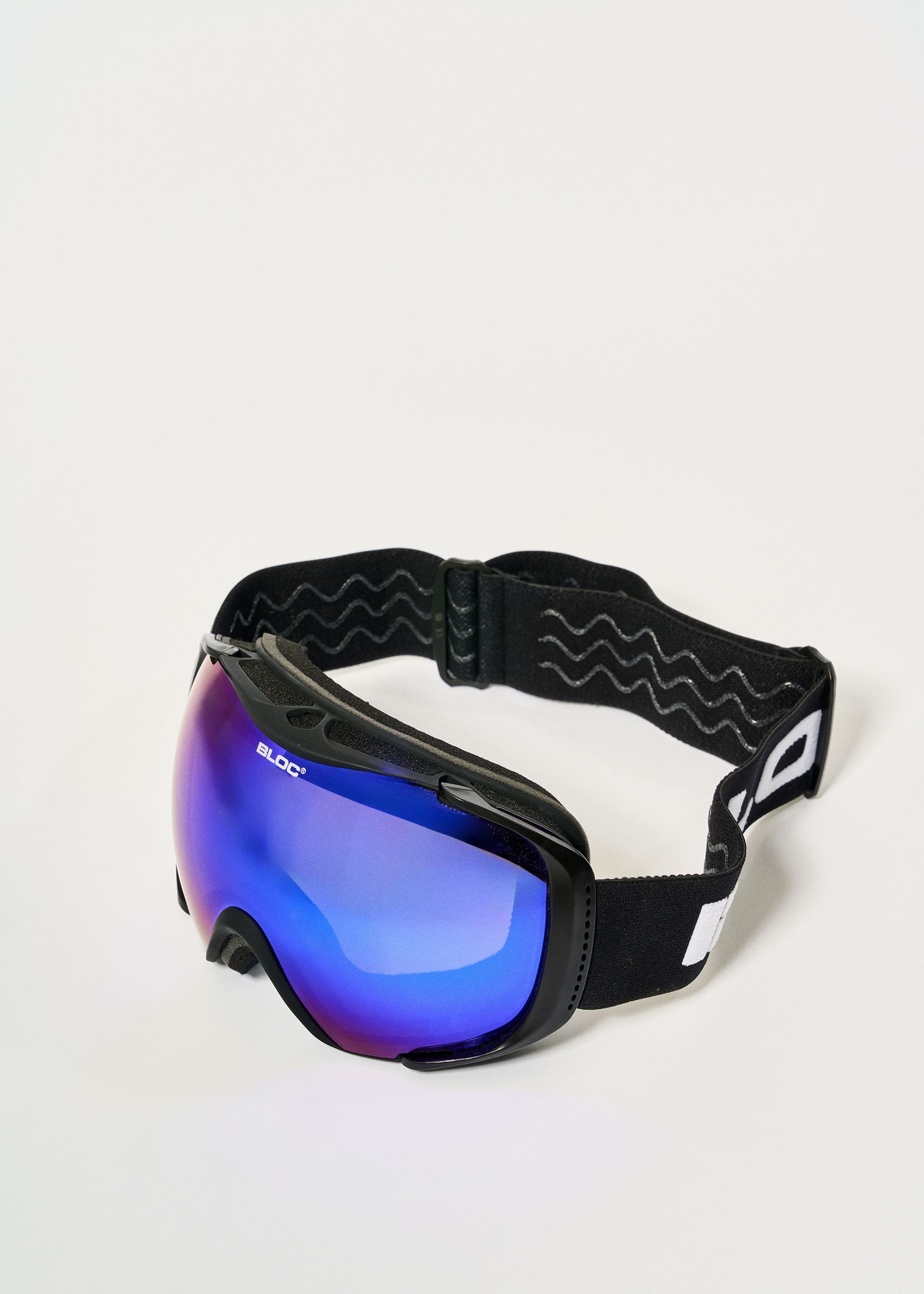 Image - 3 - Mask OTG Matte Black / Brown Blue Mirror Goggles
