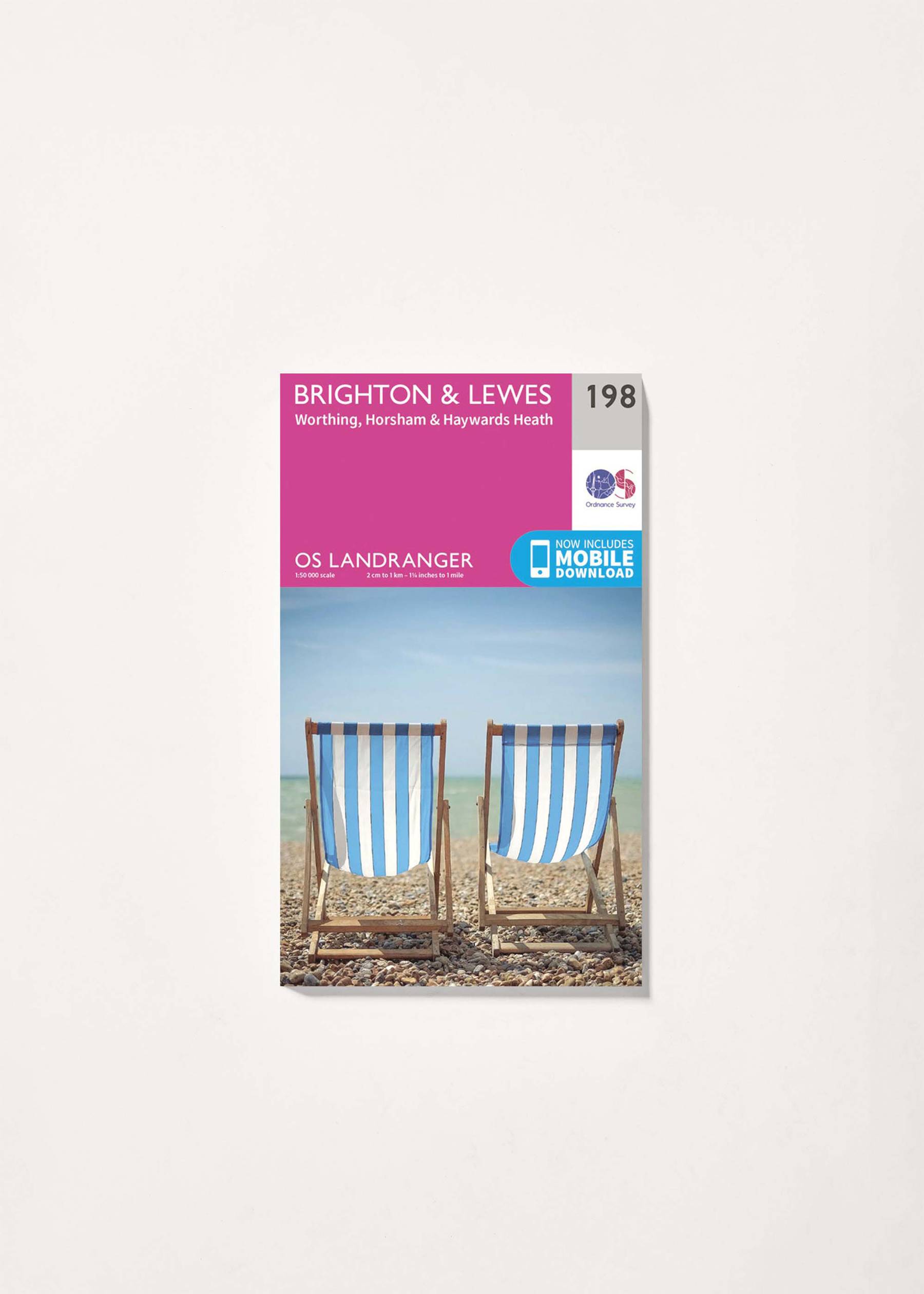 Image - 3 - Brighton, Lewes & Haywards Heath - Landranger 198 Map