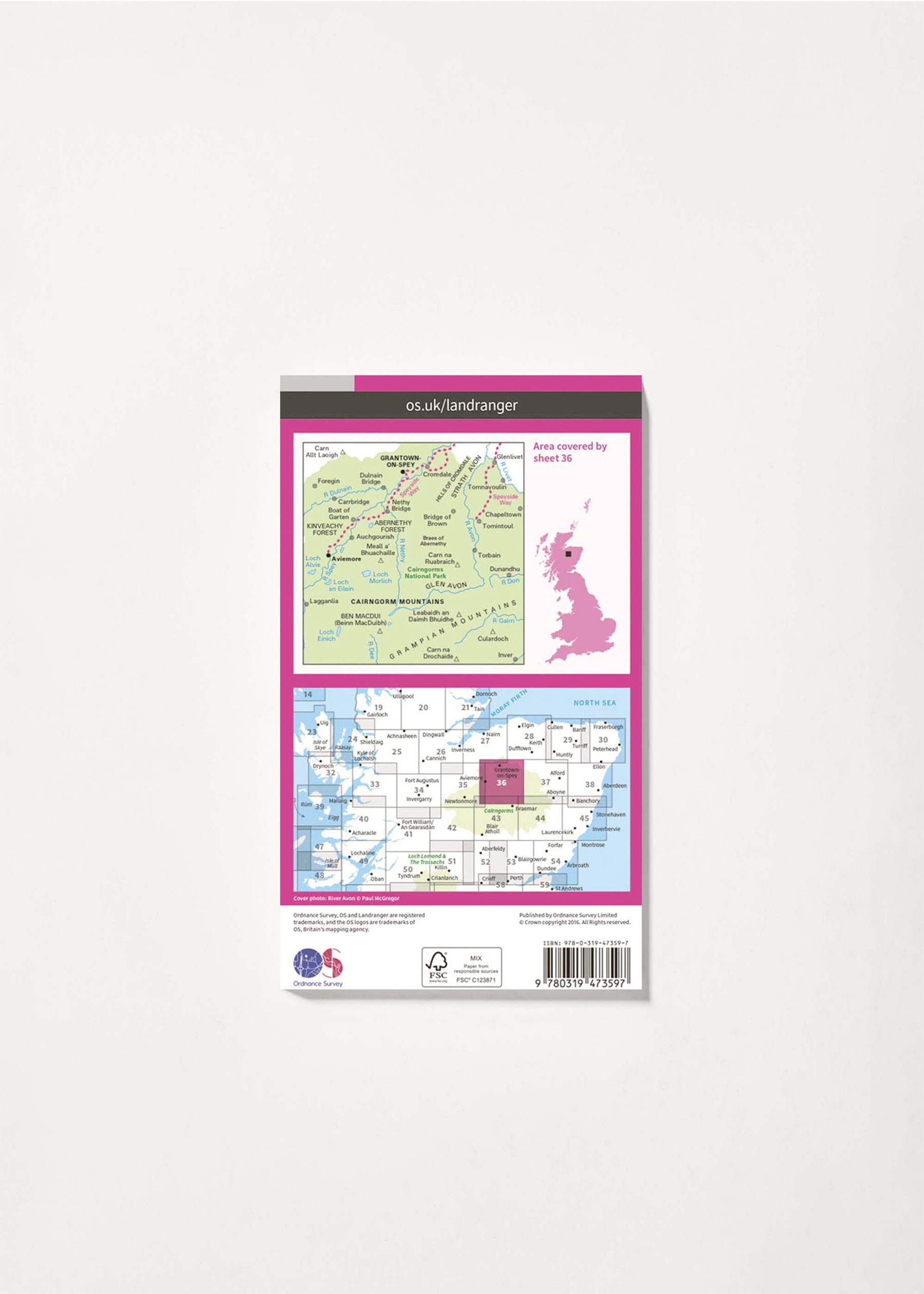 Image - 2 - Grantown & Aviemore - Landranger Active 36 Map