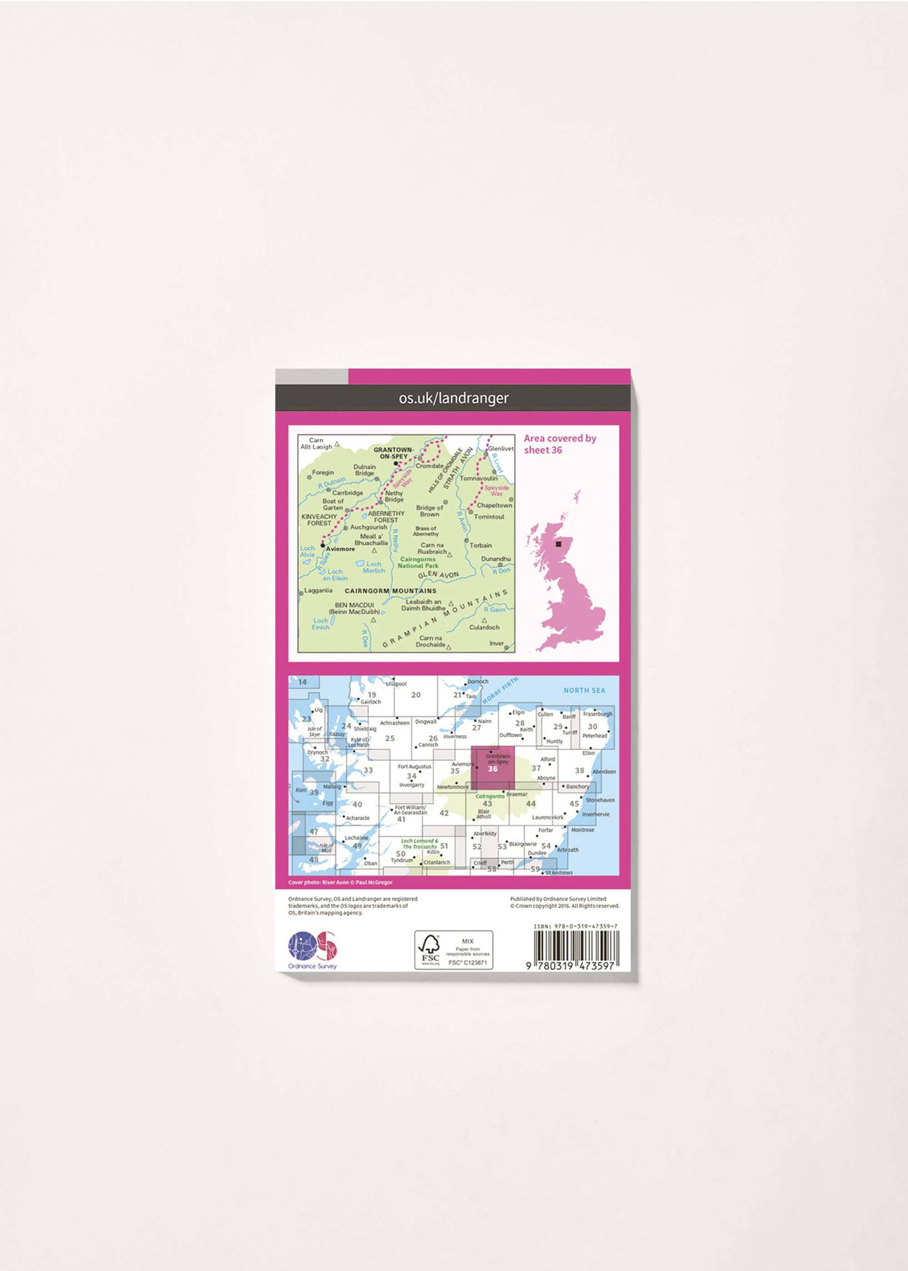 Image - 2 - Grantown & Aviemore - Landranger Active 36 Map