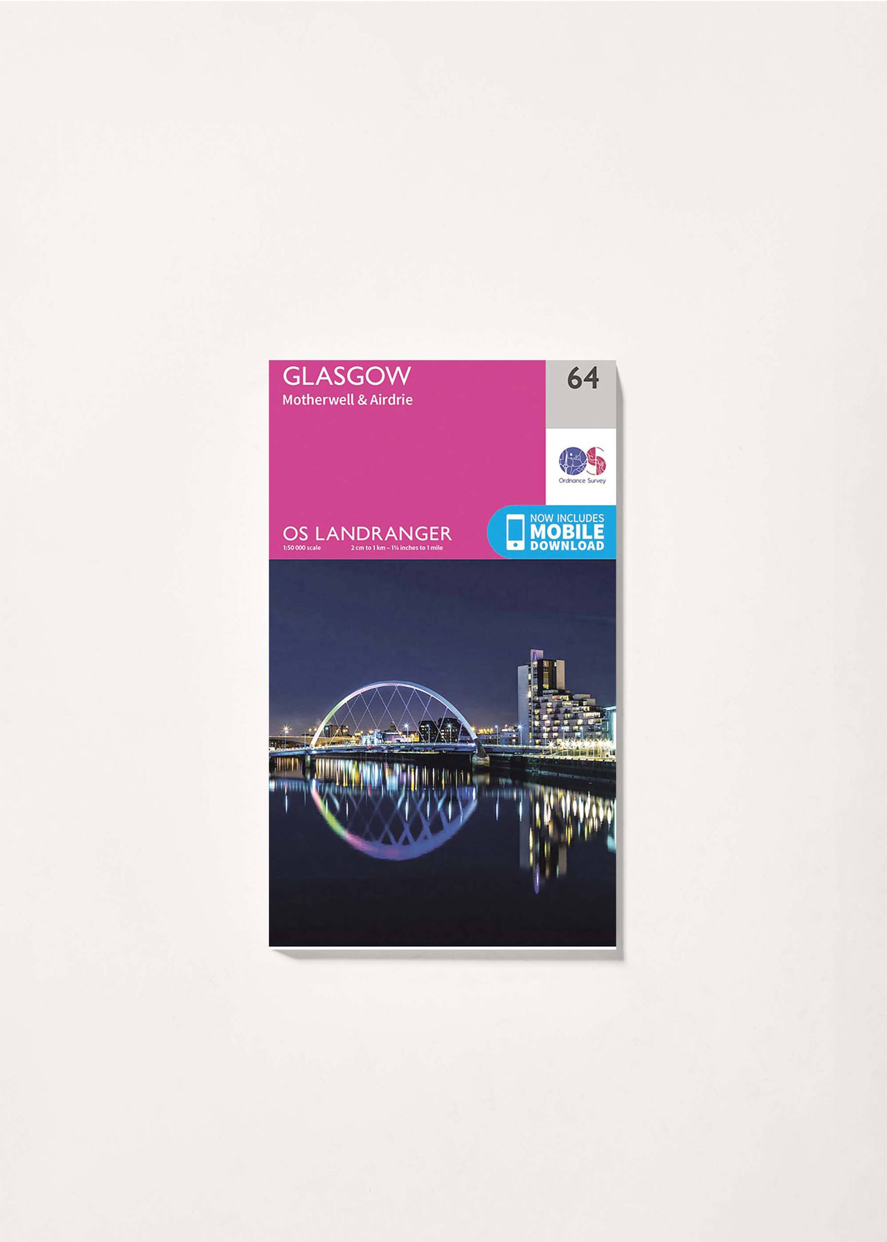 Image - 3 - Glasgow, Motherwell & Airdrie - Landranger 64 Map