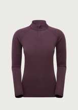 Malli Long Sleeve Merino Zip T Shirt