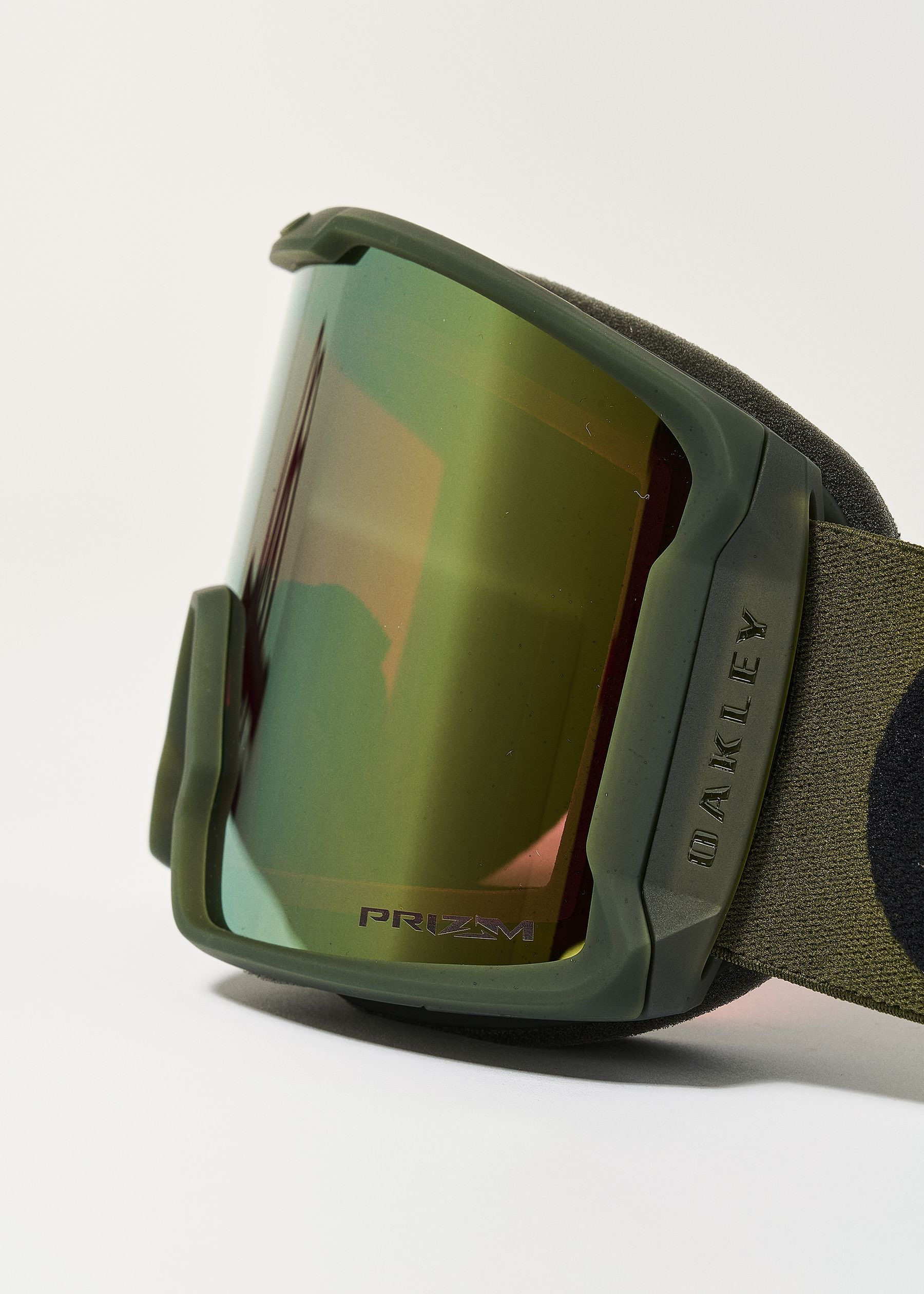 Oakley Line Miner L B1B Dark Brush / Prizm Sage Gold Iridium Goggles