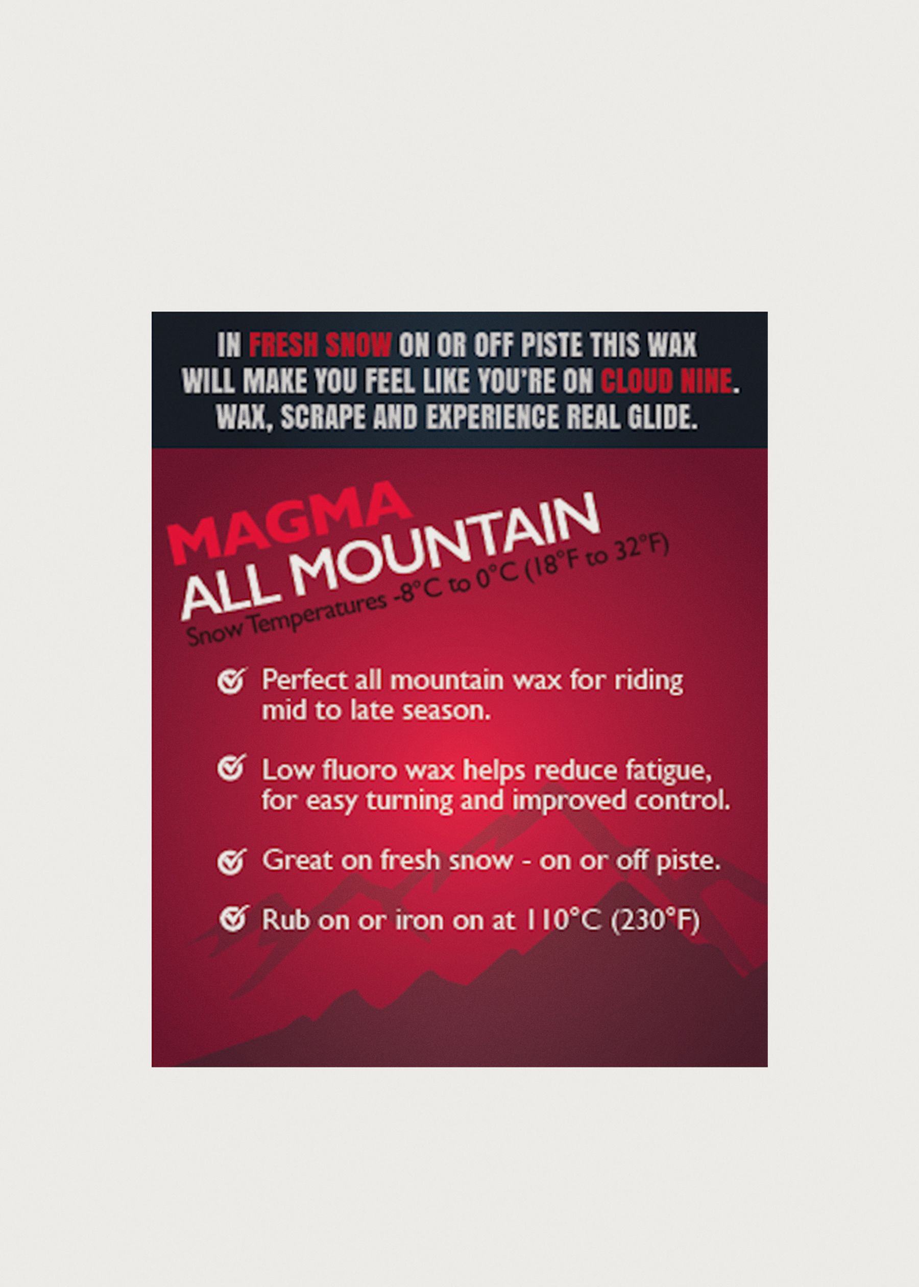 Image - 3 - Magma All Mountain 110g Wax