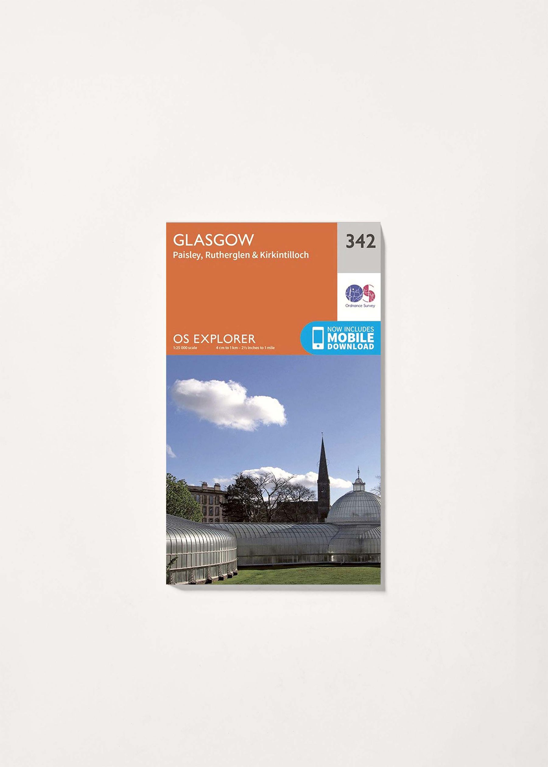 Image - 1 - Glasgow - OS Explorer 342 Map
