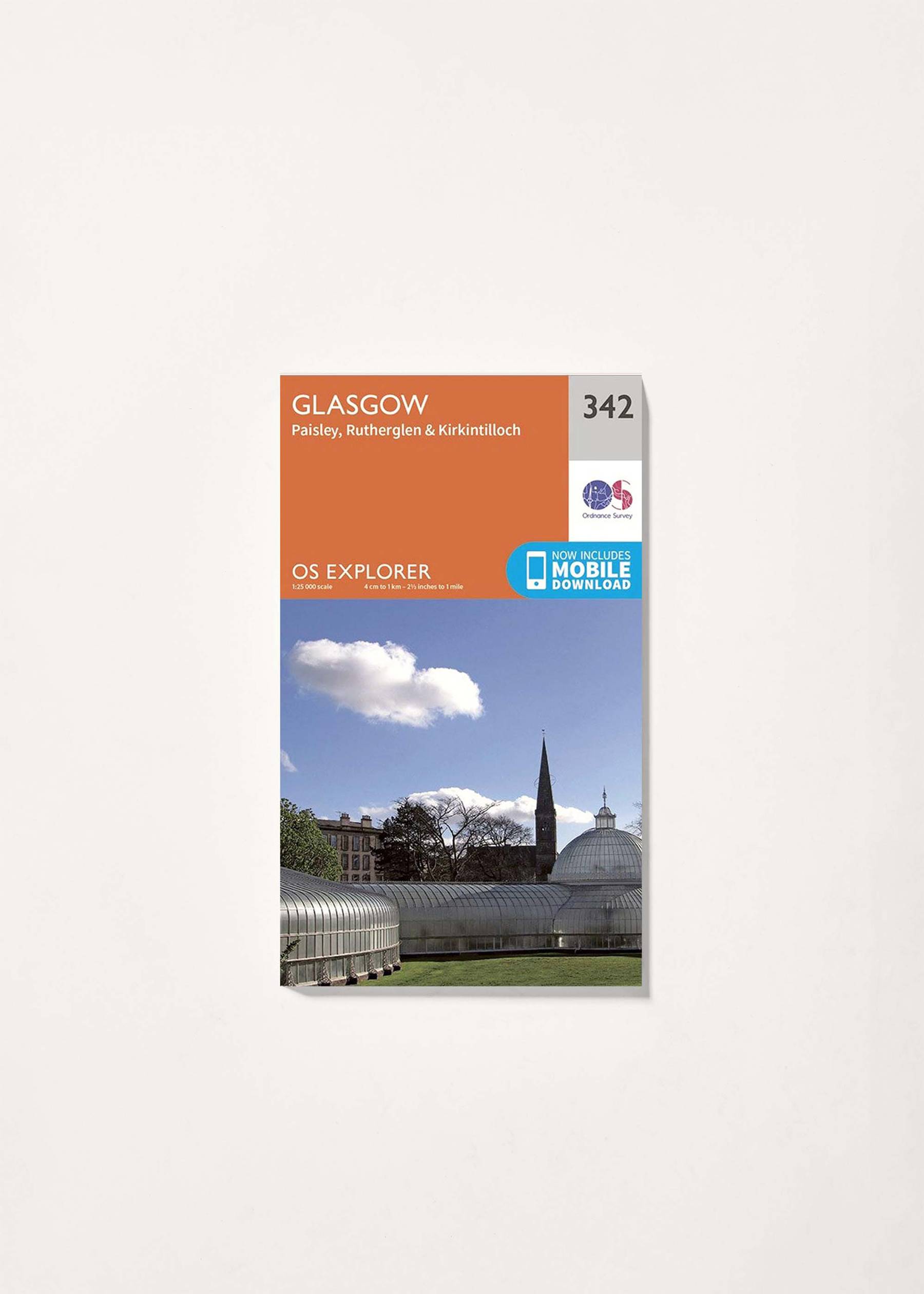 Image - 3 - Glasgow - OS Explorer OL342 Map