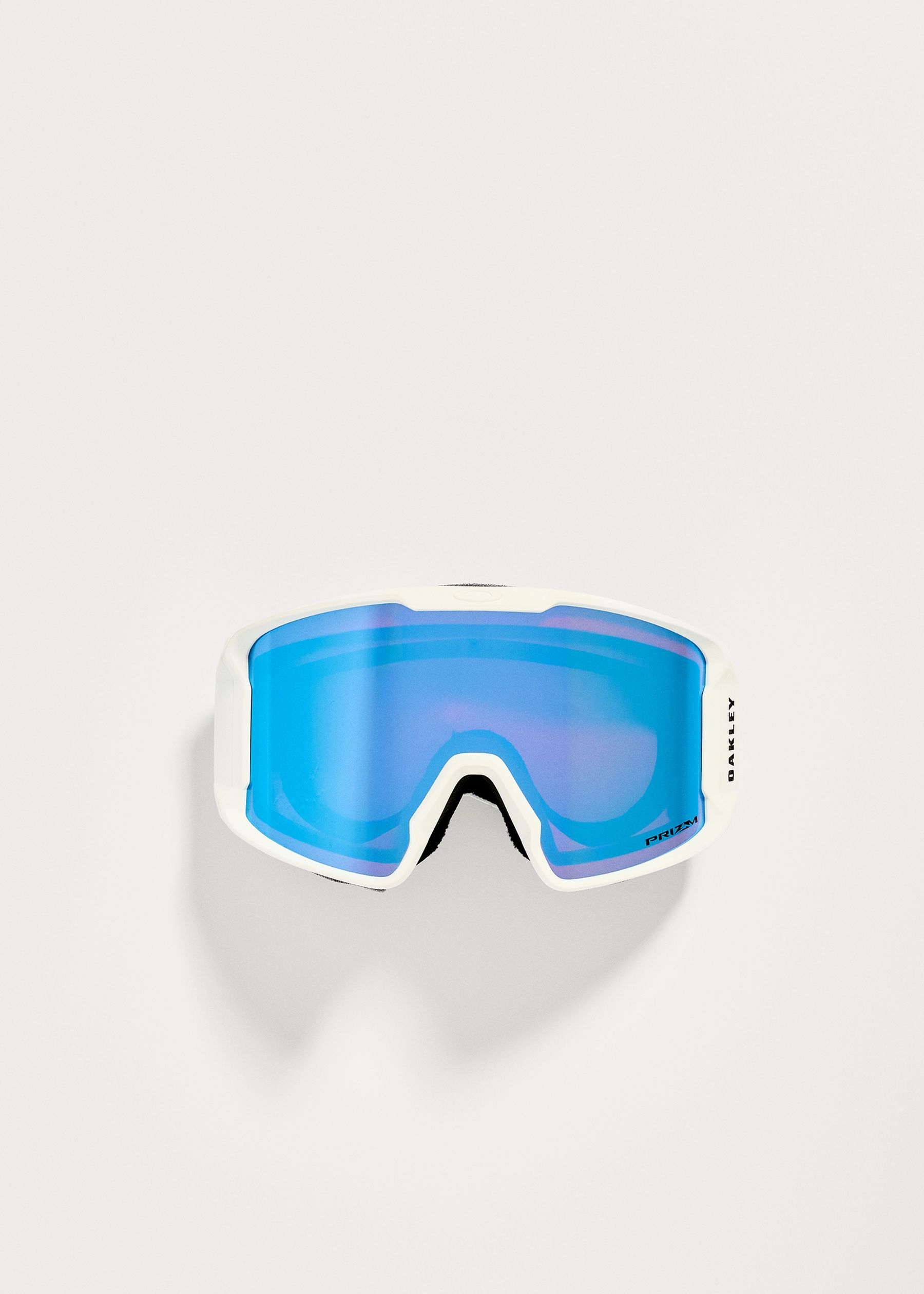 Image - 2 - Line Miner M Matte White / Prizm Sapphire Iridium Goggles