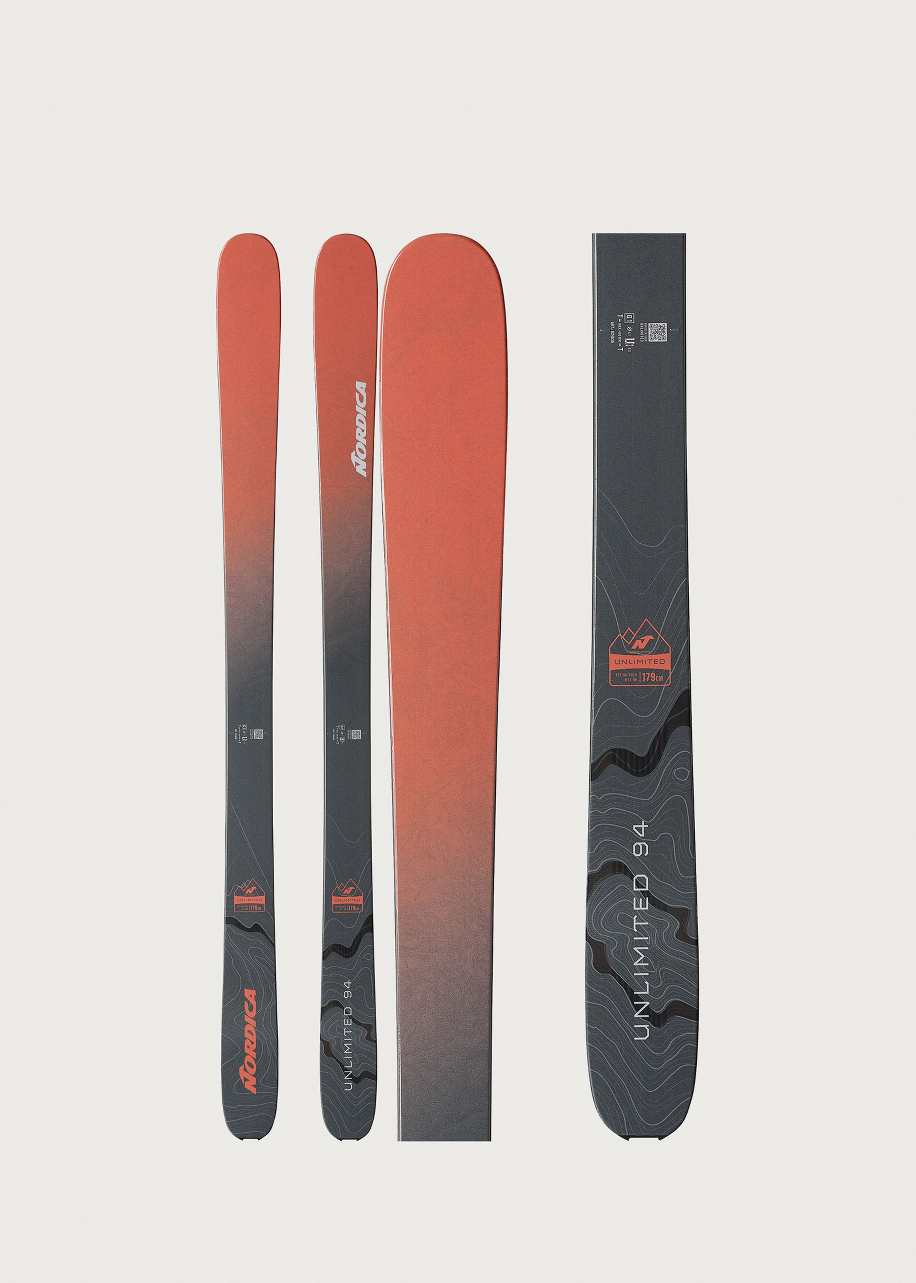 【NORDICA】ALL MOUNTAIN :NRGY107 Nordica Unlimited 94 Skis