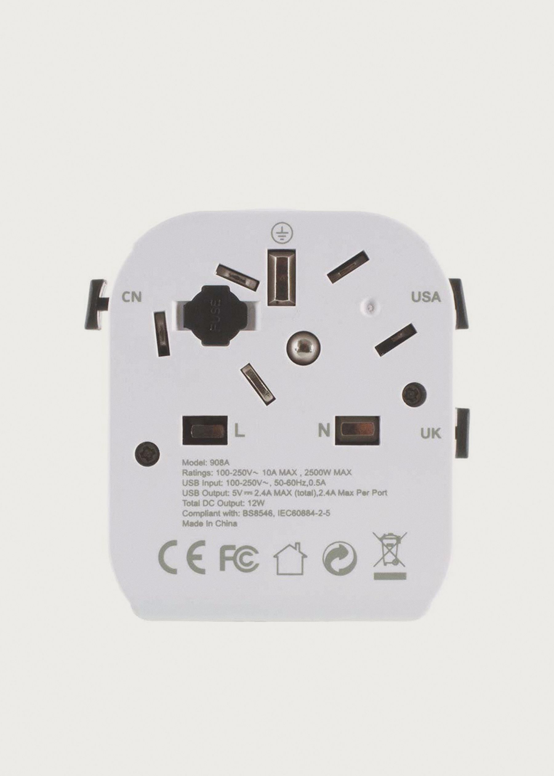 Image - 2 - UK to World Travel Adaptor with USB