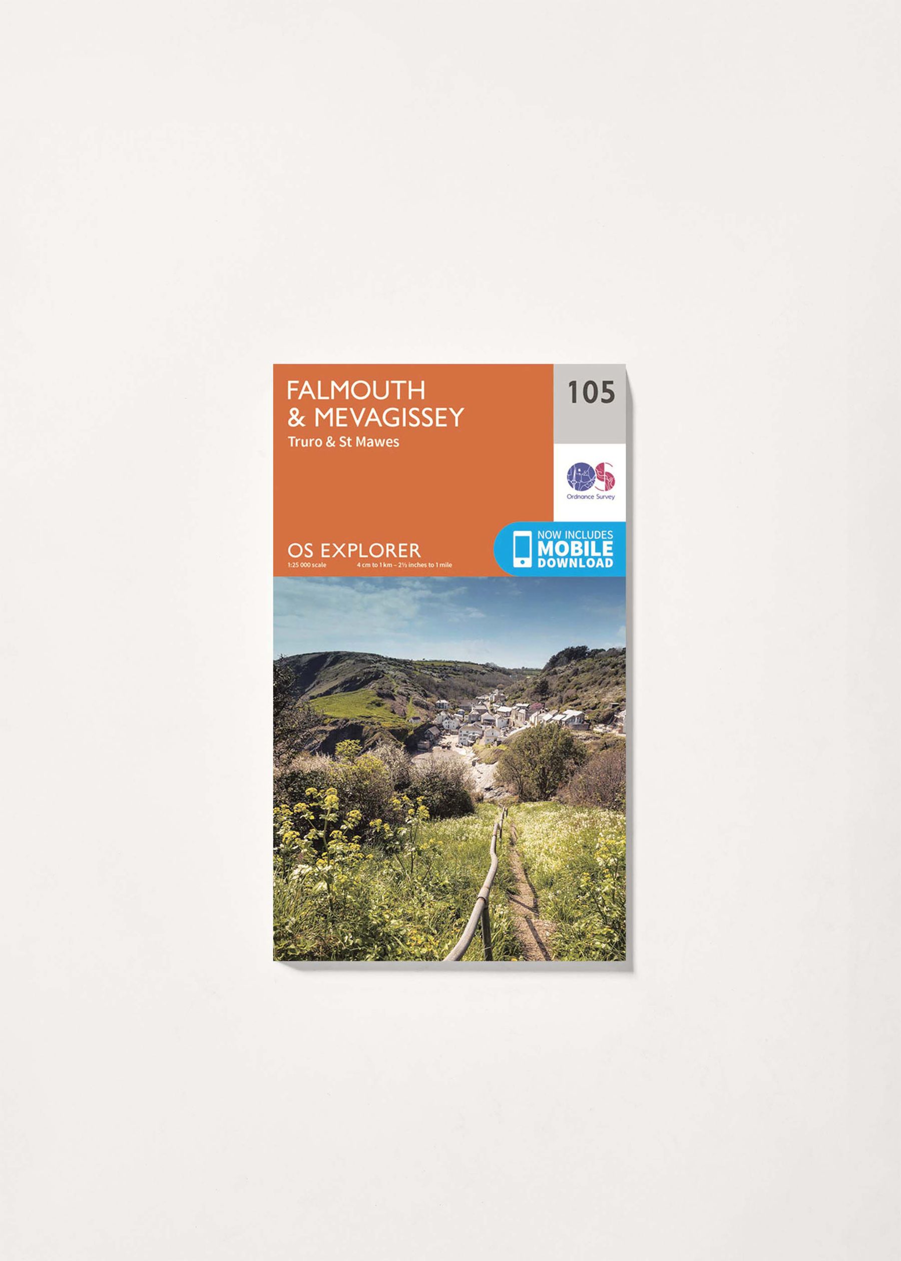 Image - 1 - Falmouth & Mevagissey - OS Explorer 105 Map