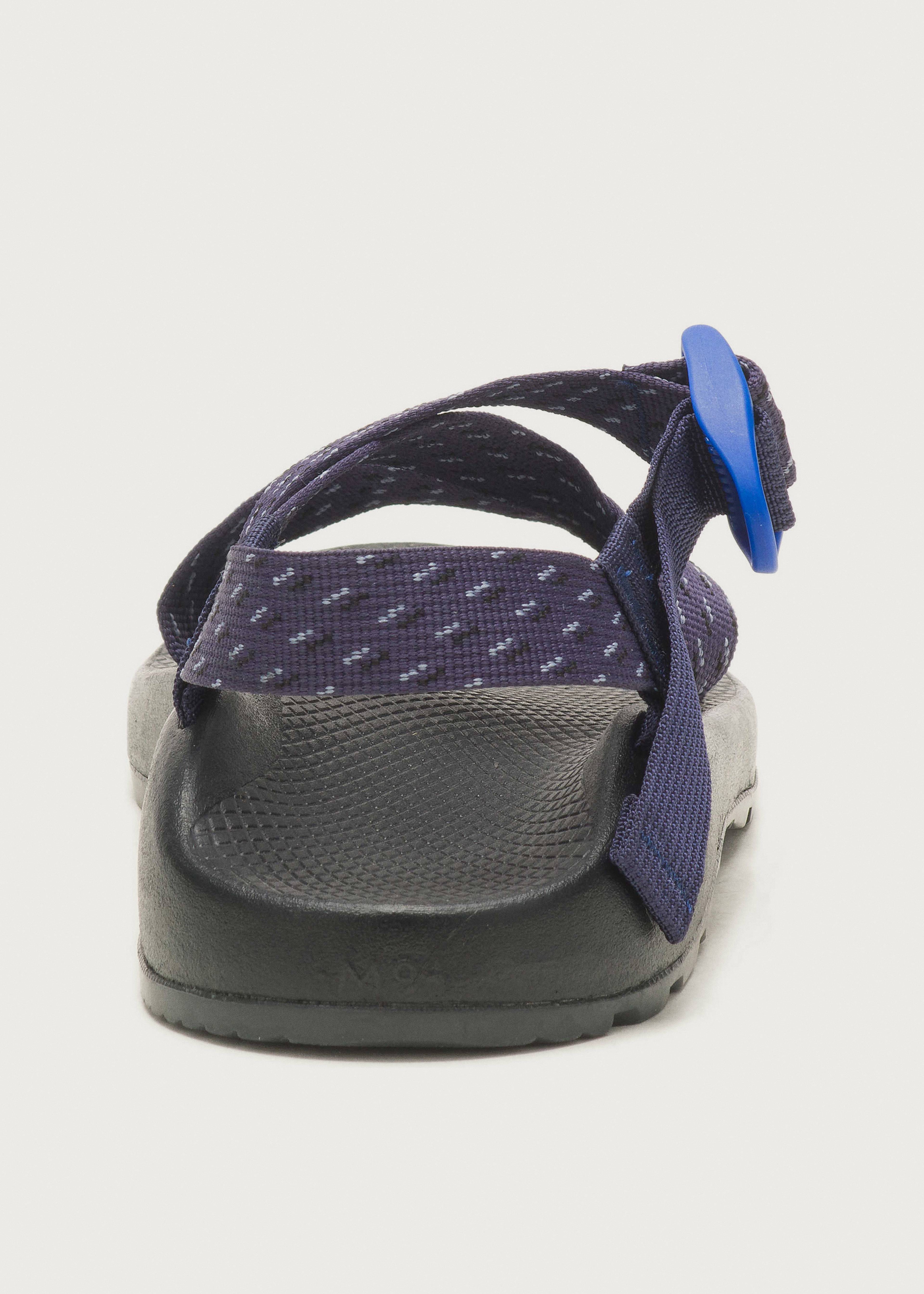 Chaco Men\'s Z/1 Classic Sandals Blue Gray Stripe Size 11 Adjustable Straps Chaco Men main image 3