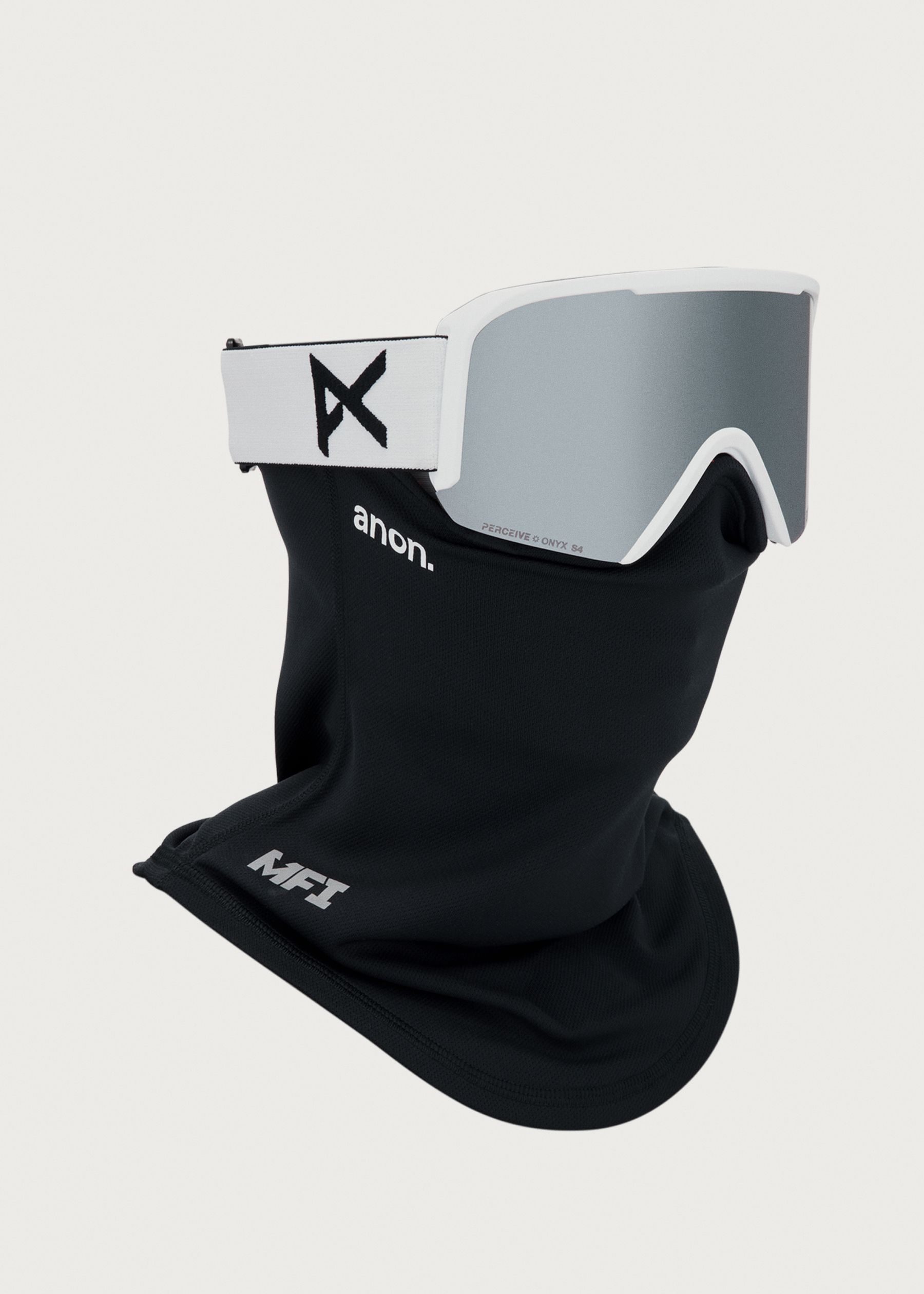 Image - 1 - Nesa S White / Perceive Sunny Onyx Goggles
