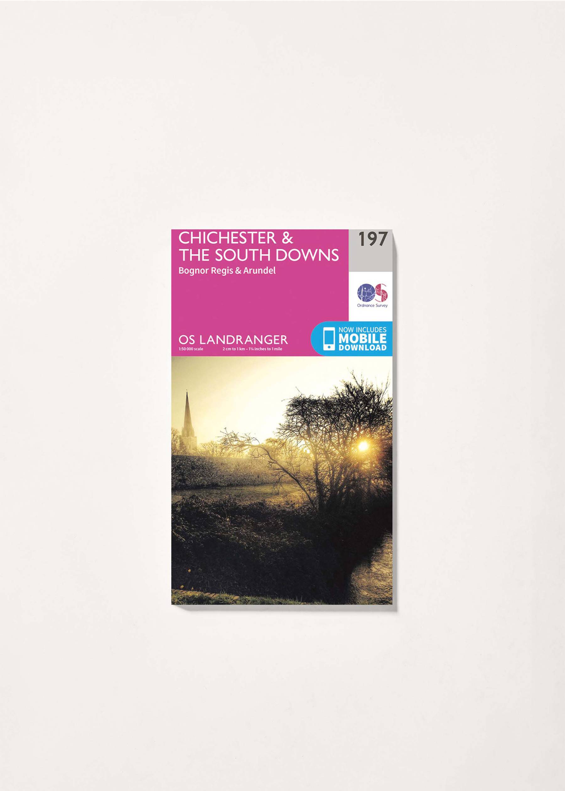 Image - 3 - Chichester & The South Downs - Landranger 197 Map