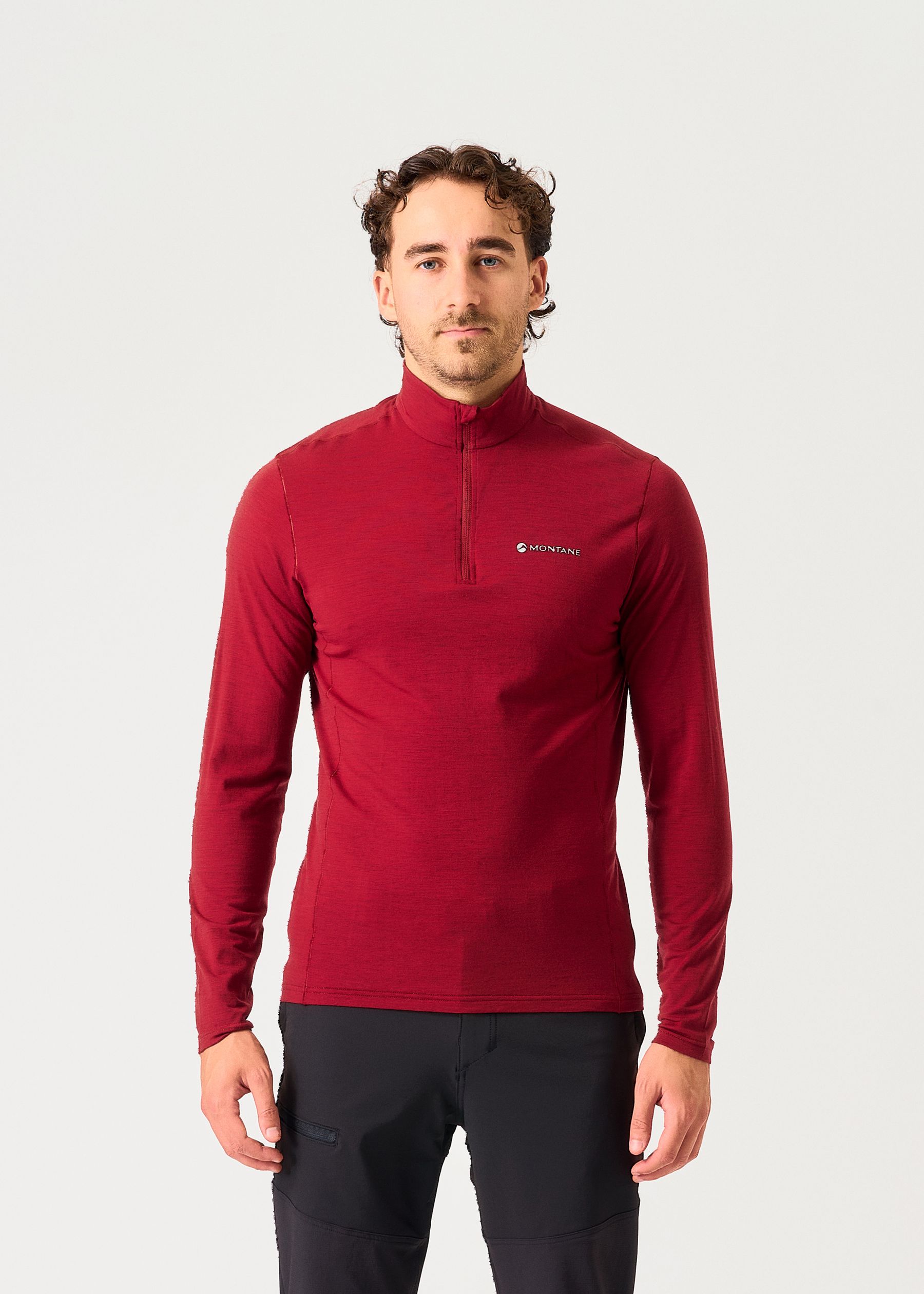 Image - 1 - Malli Long Sleeve Merino Zip T Shirt