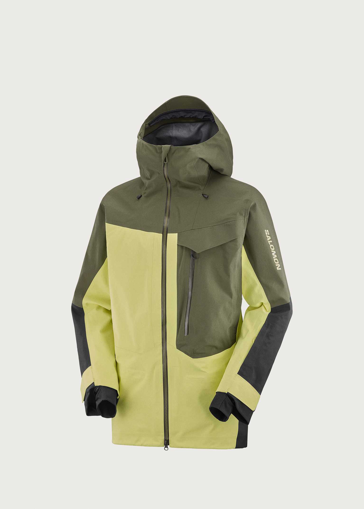 ジャケット・アウター Salomon GORE-TEX SALOMON スキーウェア メンズ スキージャケット サロモン