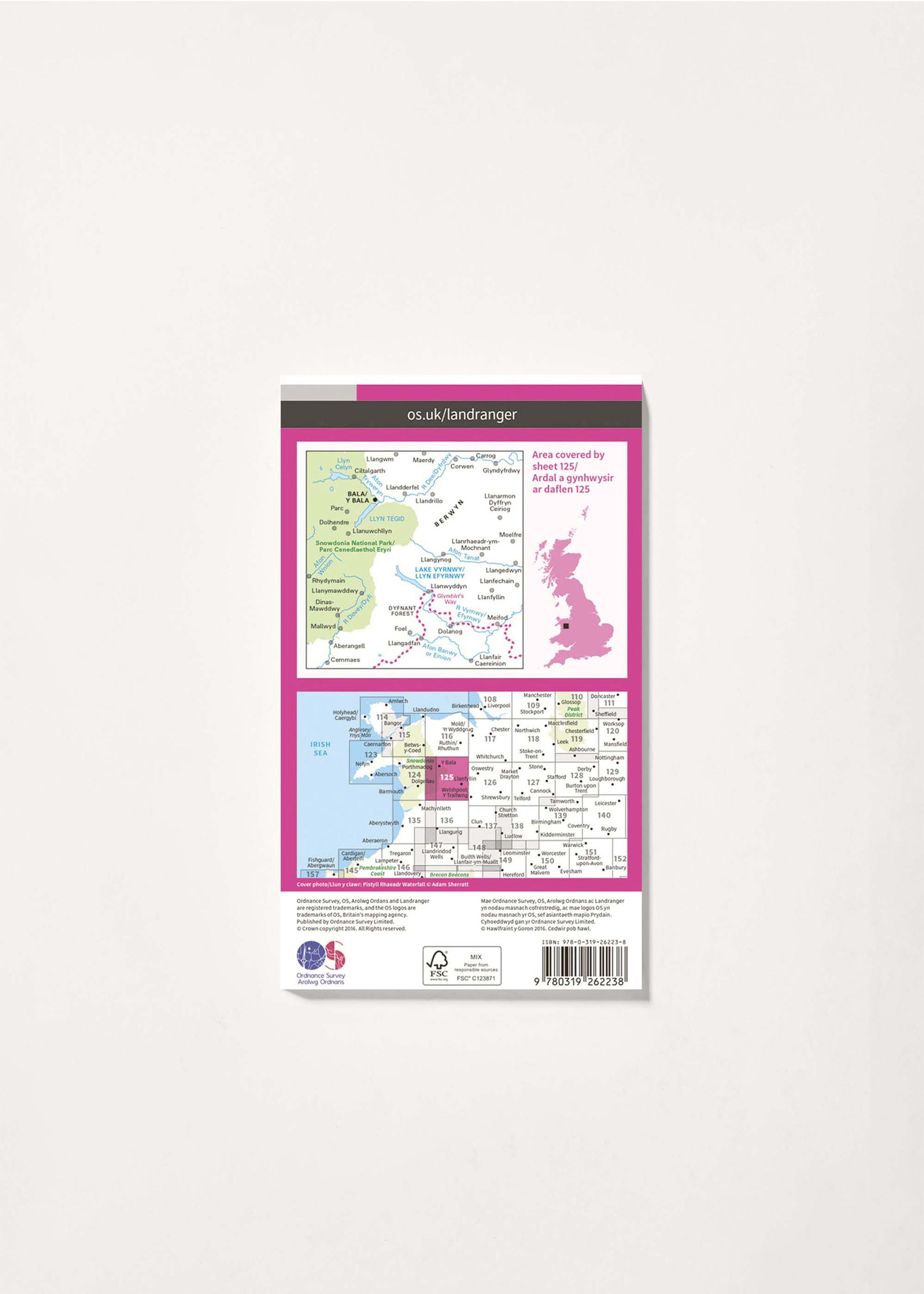 Image - 2 - Bala, Lake Vyrnwy & Berwyn - Landranger 125 Map