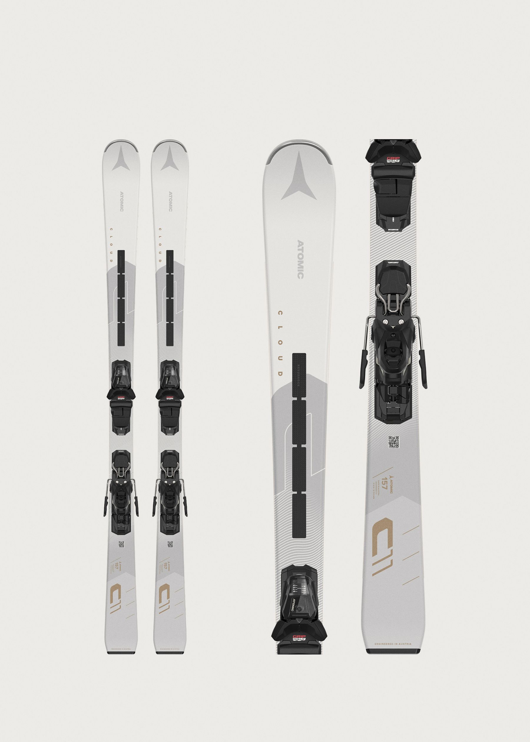Image - 1 - Cloud C11 Revoshock Light Skis + M 10 GW Bindings