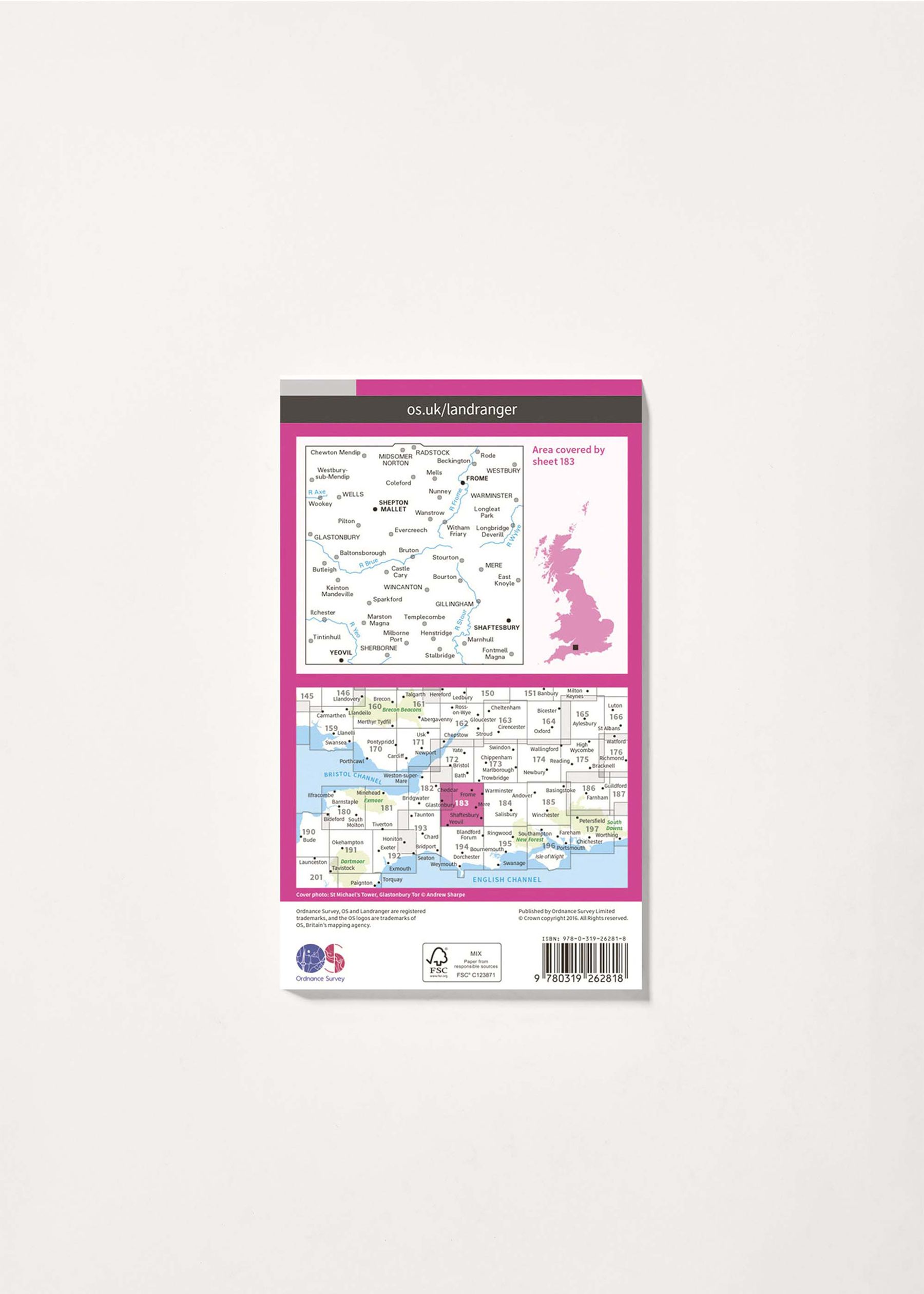 Image - 2 - Yeovil & Frome - Landranger 183 Map
