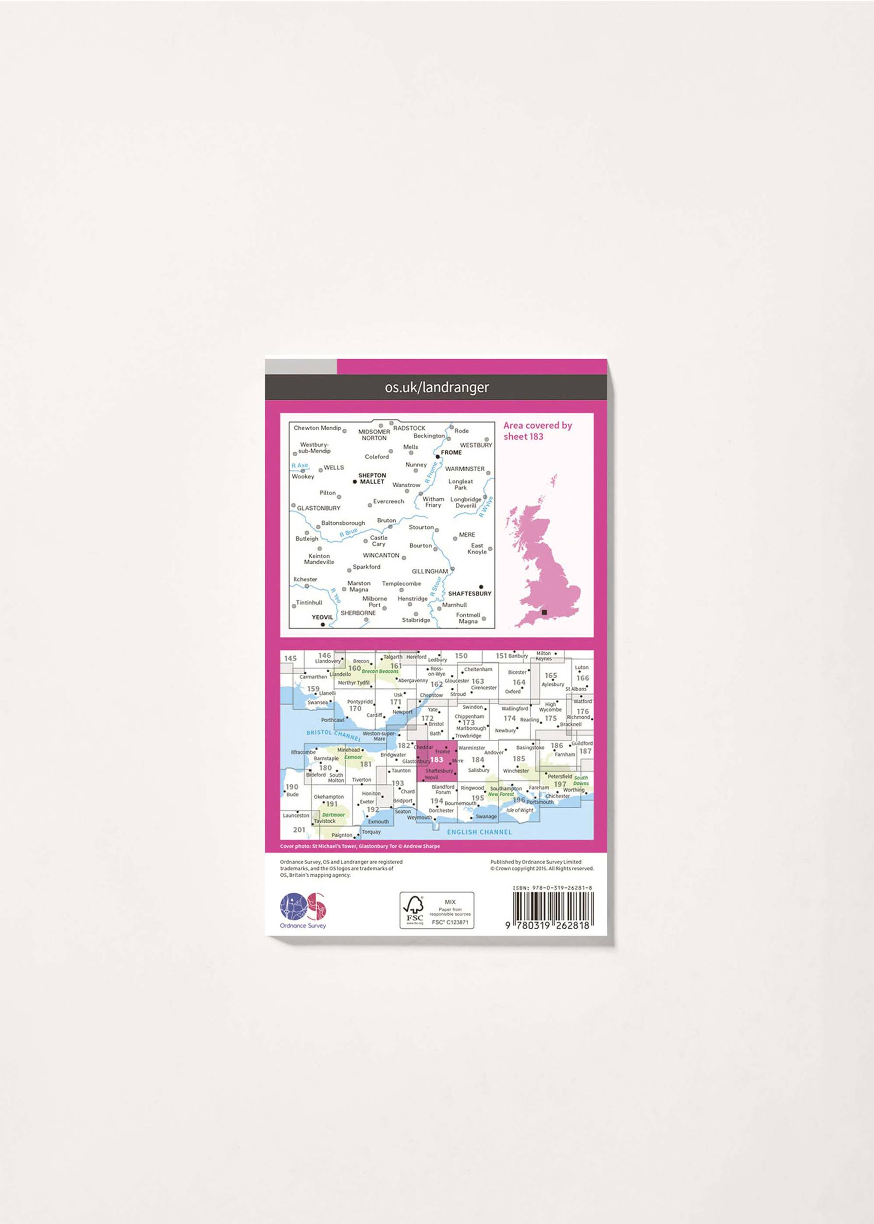 Image - 2 - Yeovil & Frome - Landranger 183 Map
