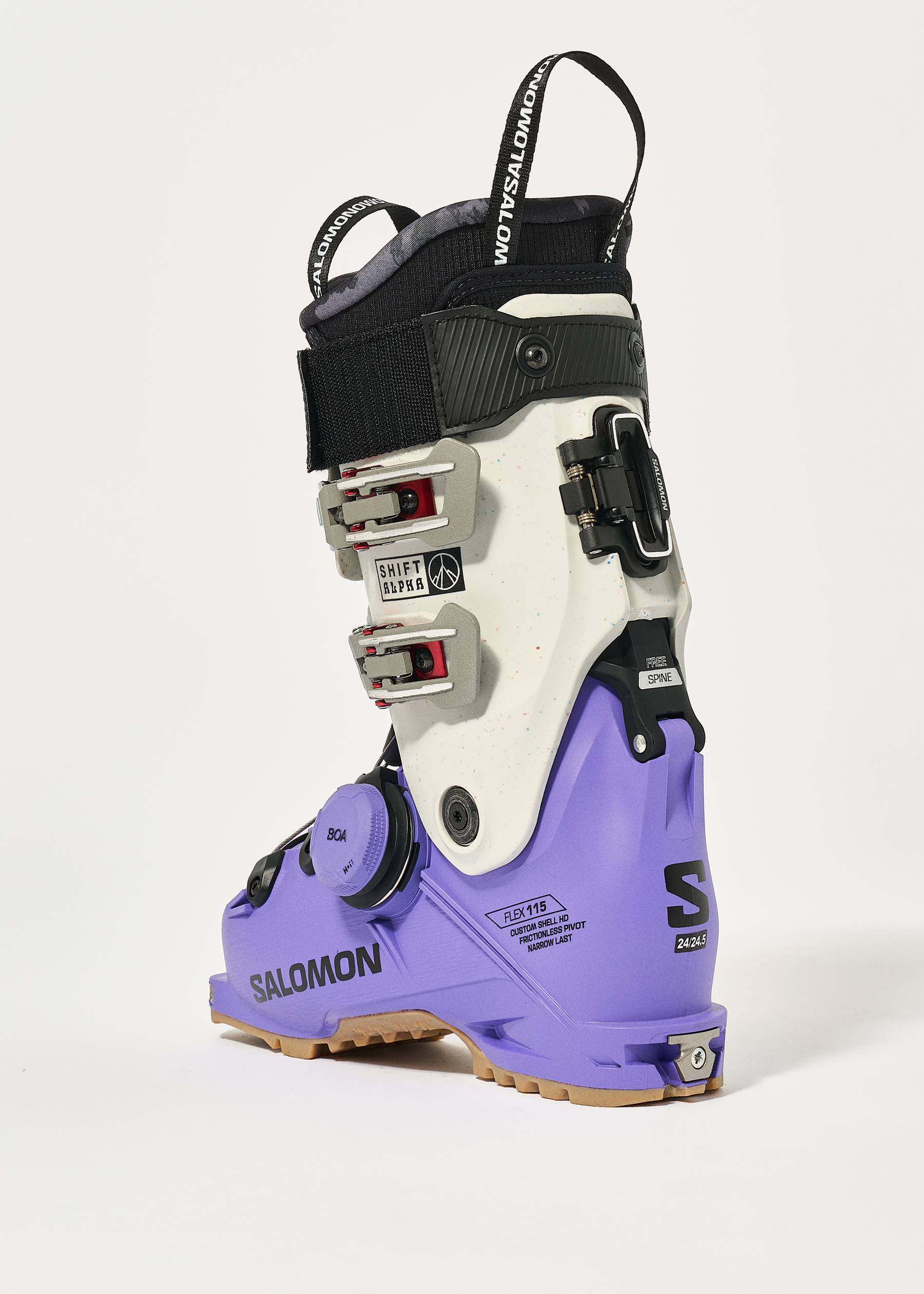 SALOMON SHIFT ブーツALPHA BOA 115 W 22.5 Salomon Shift Alpha BOA 115 W GW Ski Boots
