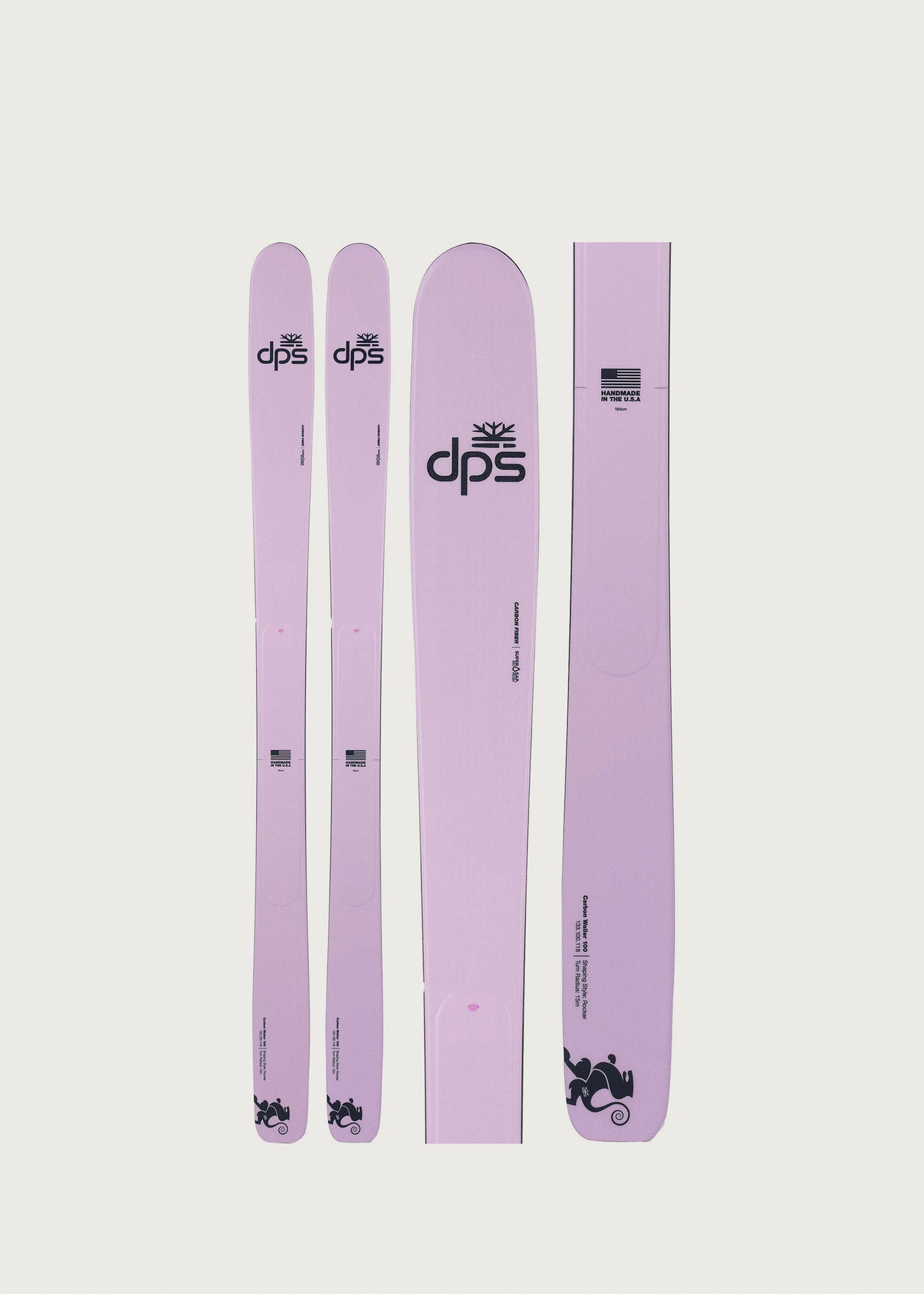 DPS Carbon Wailer 100 Skis