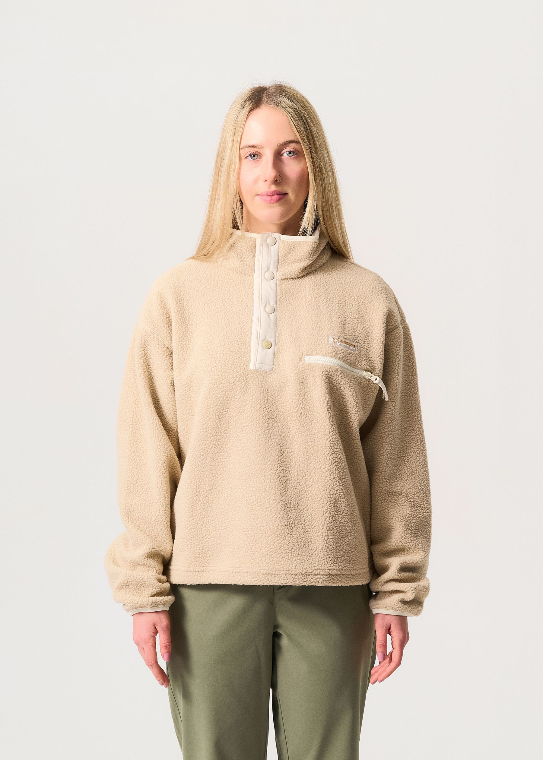 Image - 1 - Helvetia 2 Cropped Half Snap Fleece