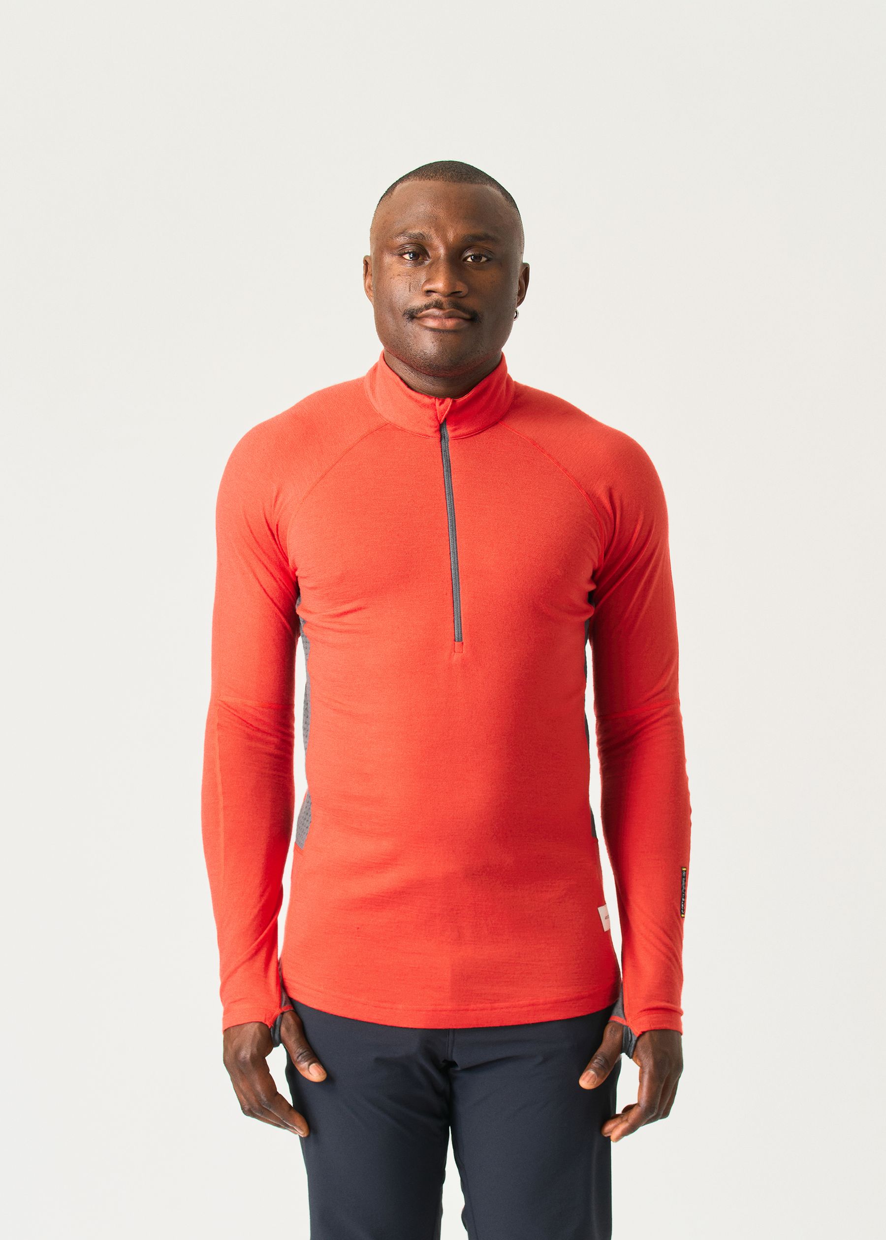 Image - 1 - Flatiron 185 Merino Long Sleeve Zip Neck