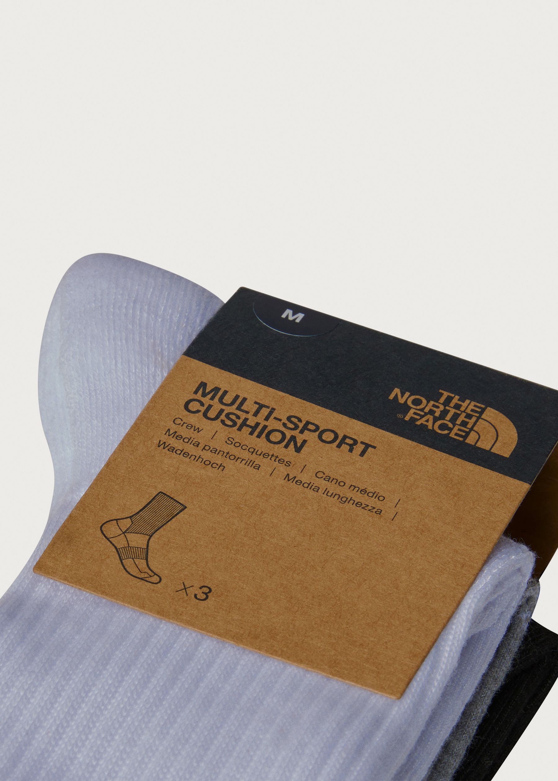 Image - 2 - Multi Sport Cushion Crew Socks 3 Pack