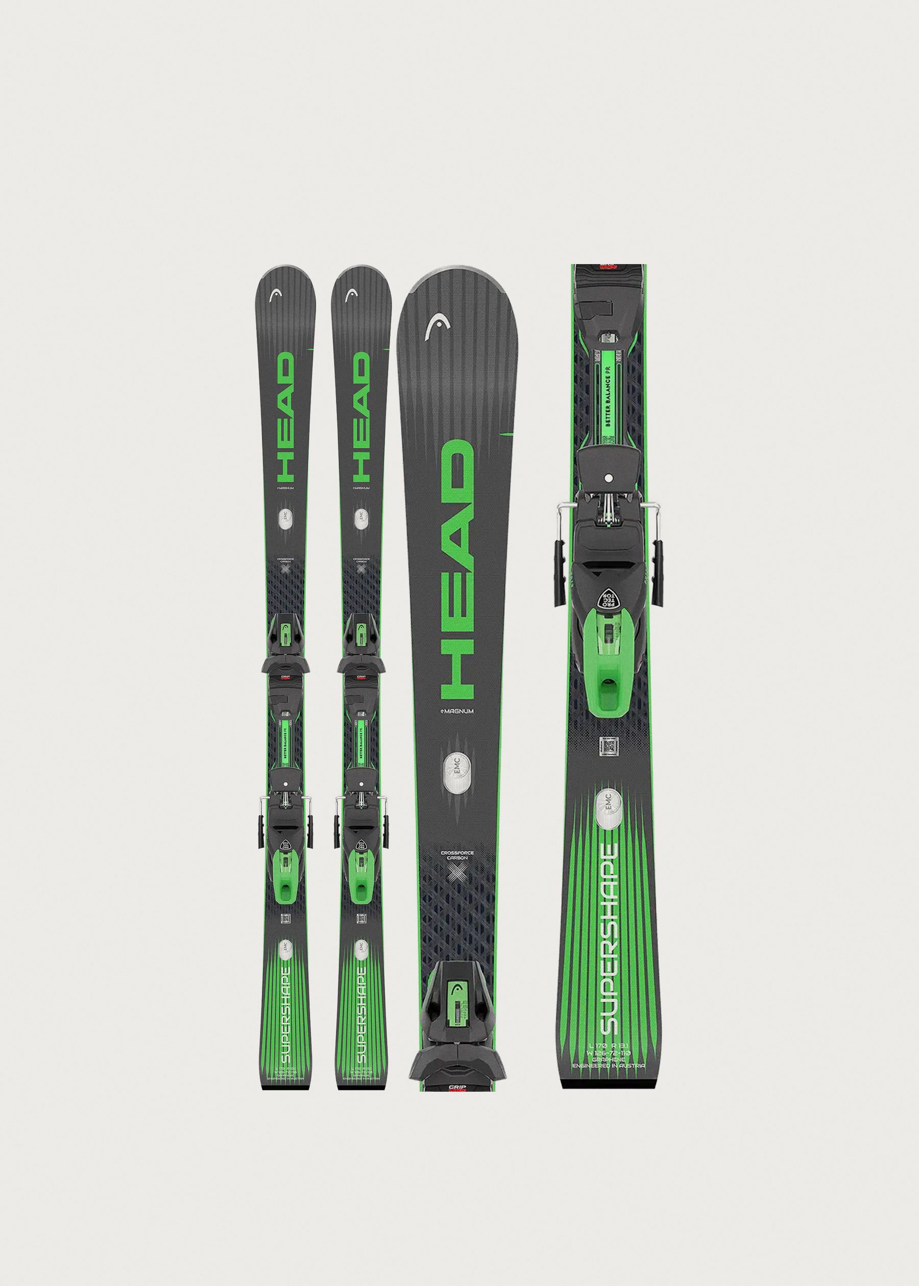 Image - 1 - Supershape e-Magnum Skis + Protector EVO PR 13 GW Bindings