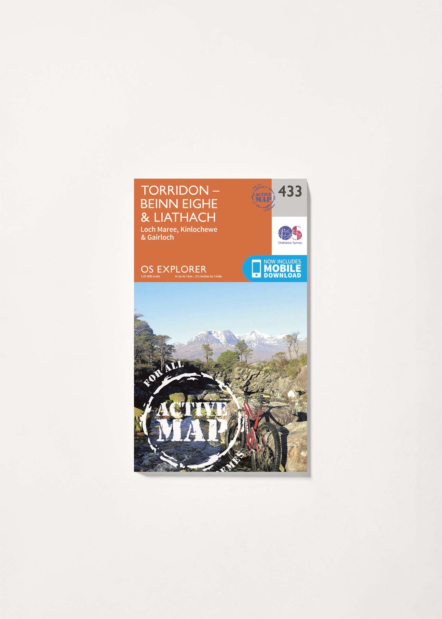 Image - 1 - Torridon - Beinn Eighe & Liathach - OS Explorer Active 433 Map