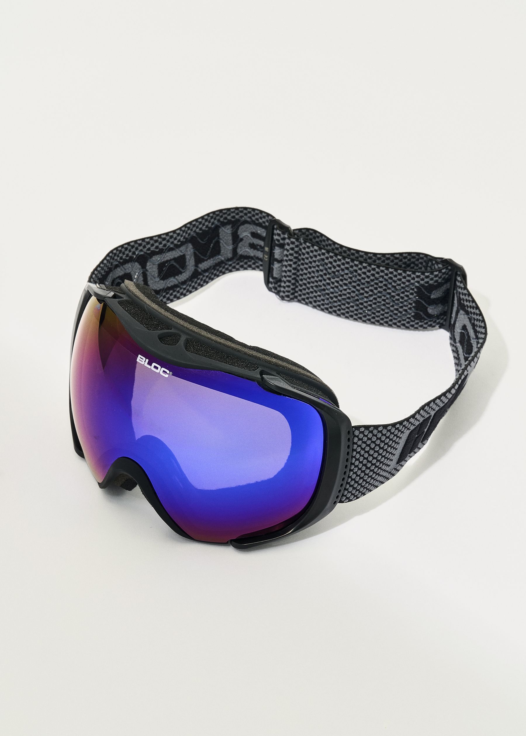 Image - 3 - Mask Recycle Matte Black / Brown Blue Mirror Goggles