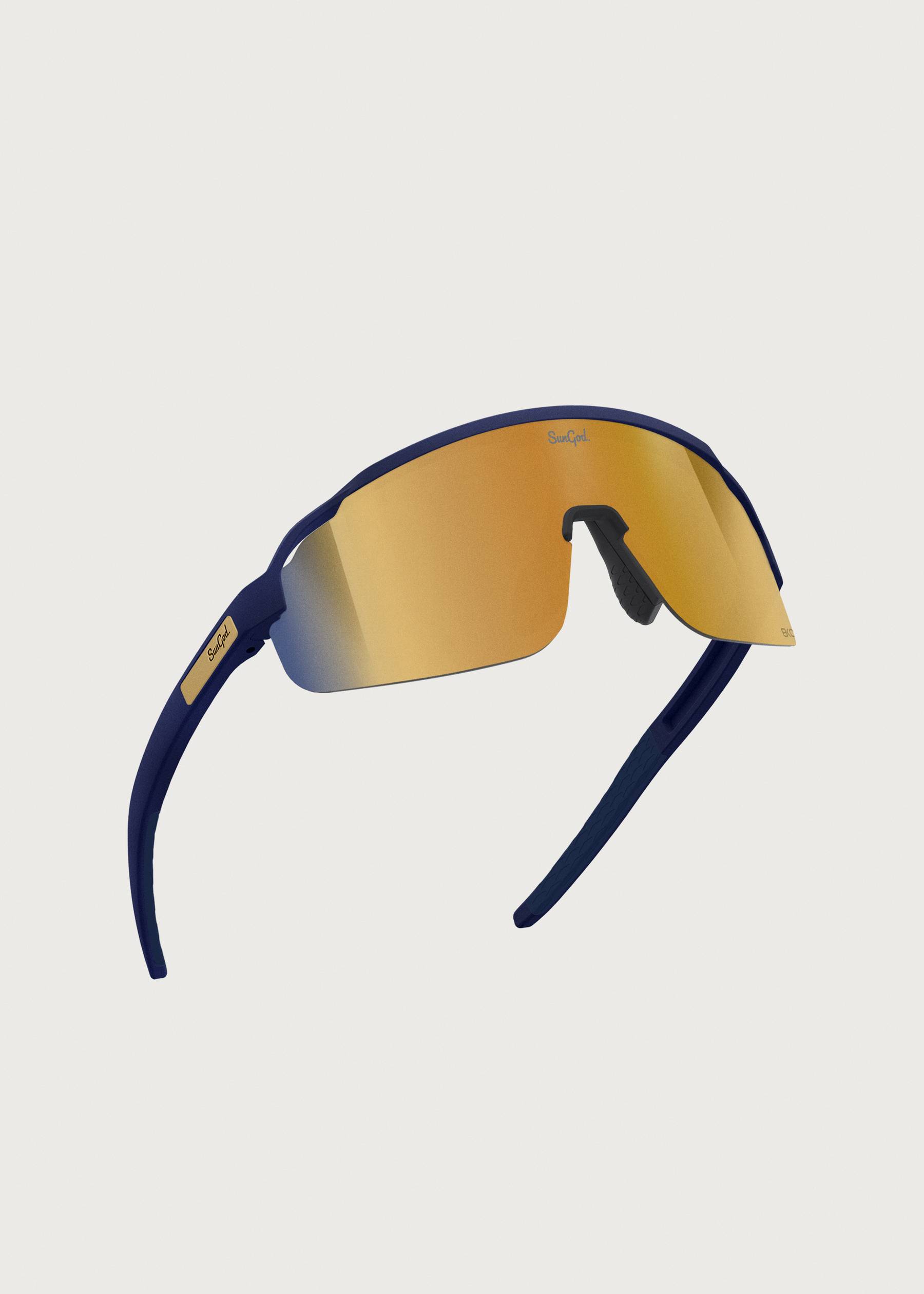 Image - 2 - Forty2s Matte Navy / 8KO Gold Sunglasses