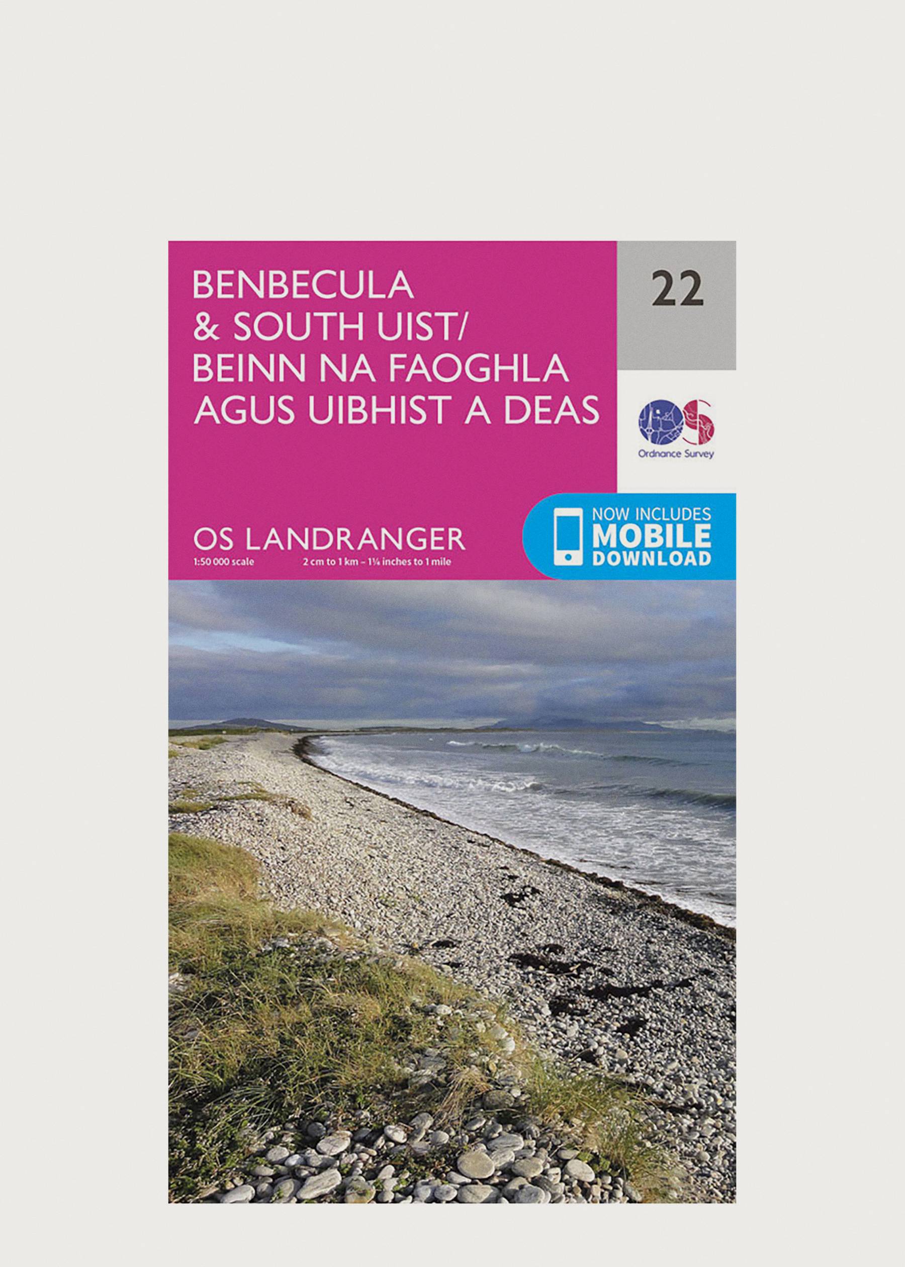 Image - 2 - Benbecula & South Uist - Landranger 22 Map