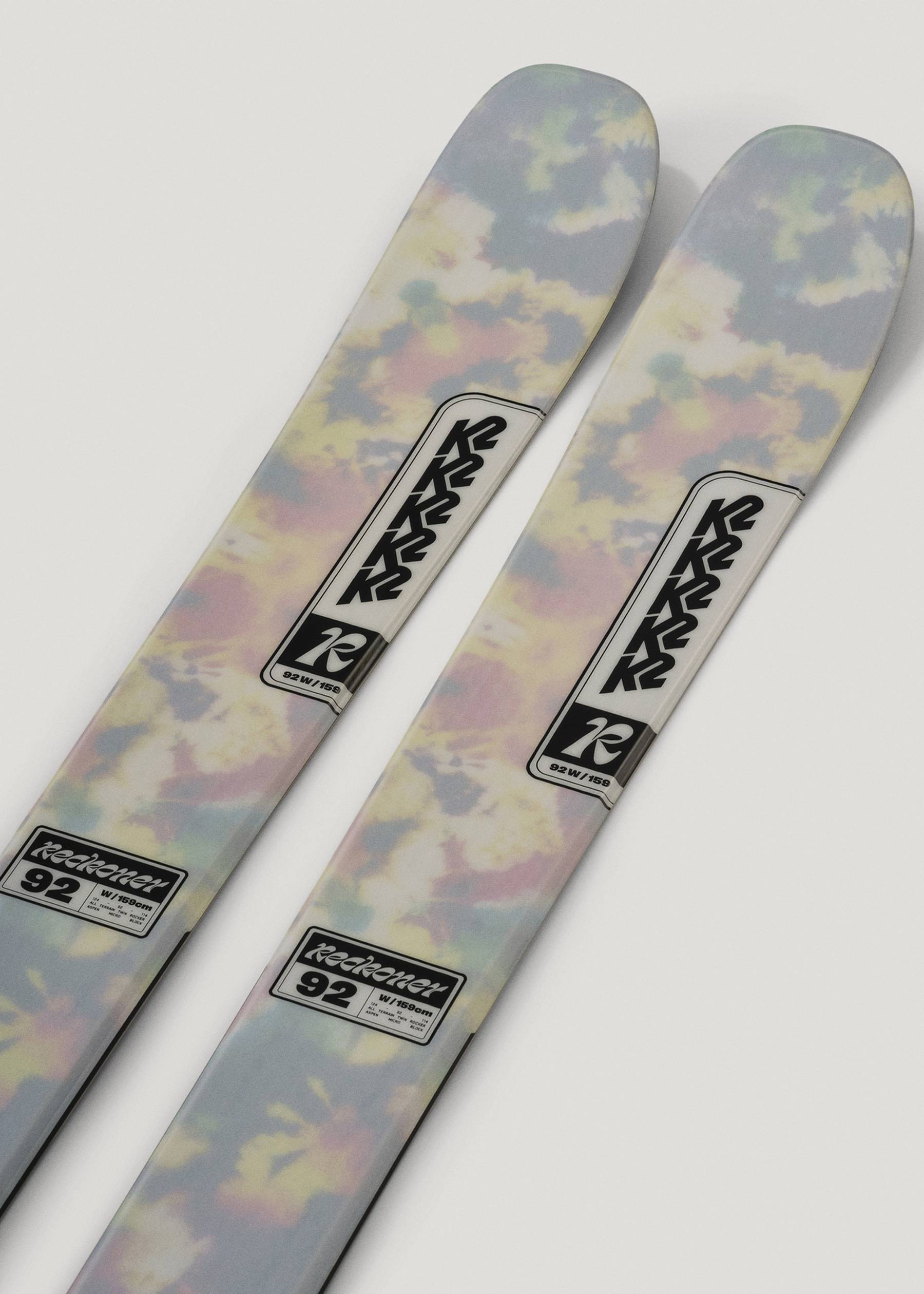 k2 extreme skis 1992 Women's Reckoner 92 W Block core K2 Reckoner 92 W Skis