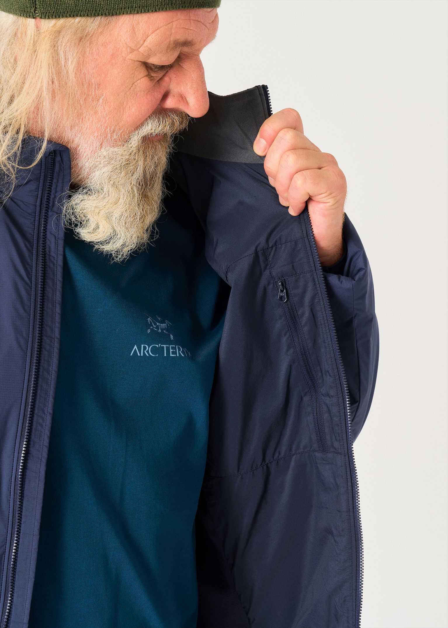 Internal chest pocket