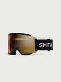 Squad XL Black / ChromaPop Pro Photochromic Gold Mirror Goggles