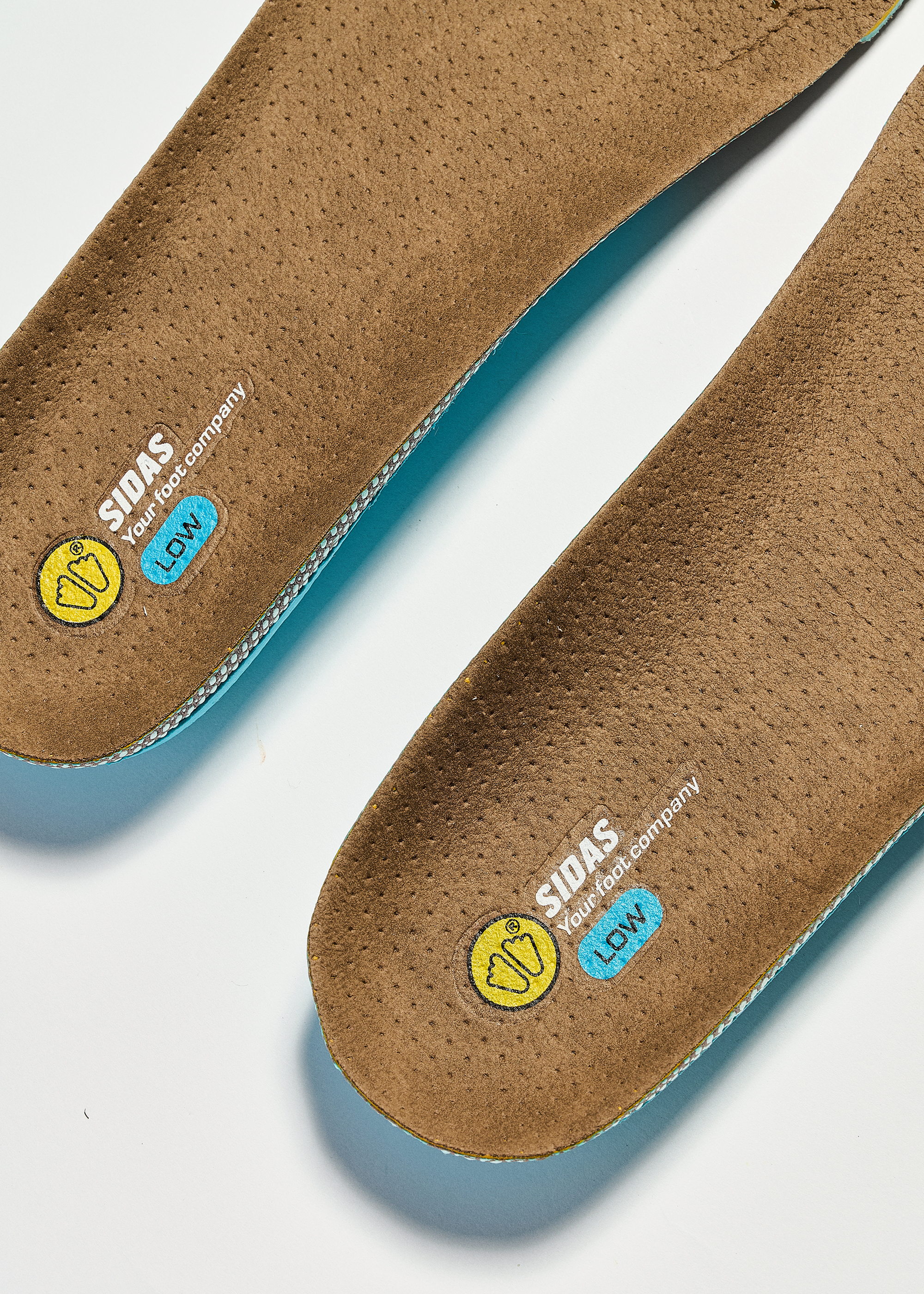 SIDAS 3Feet Activ' Low Arch Insoles – Enhanced Heel Cushioning, Multisport, X-Small (35-36)