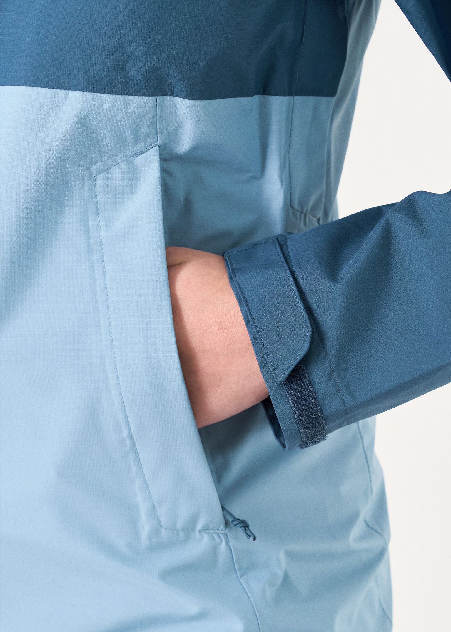  Zipped hand pockets 