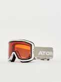 Count JR Cylindrical White/Light Grey / Orange Goggles