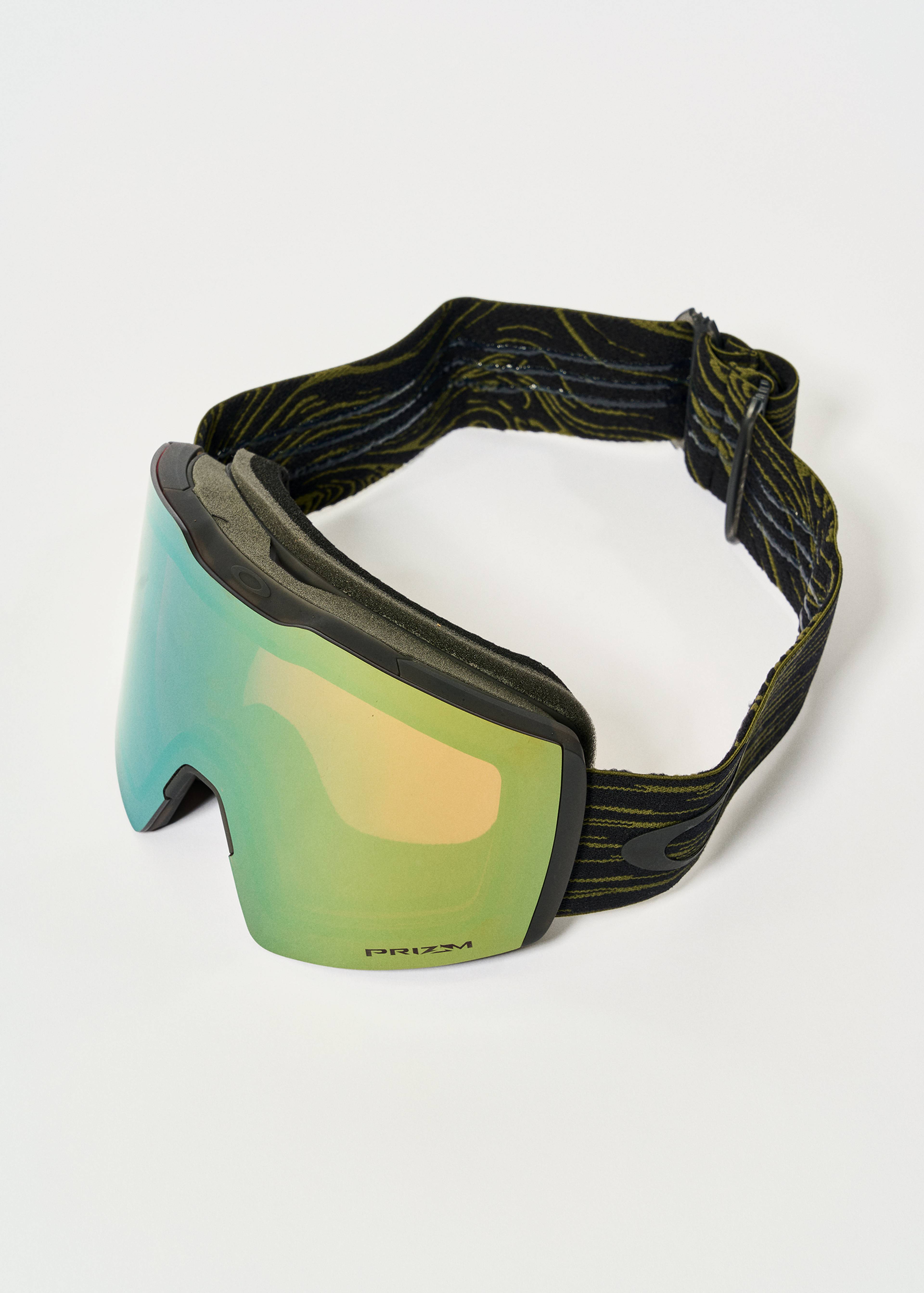Oakley Fall Line L Dark Brush Swirl / Prizm Sage Gold Iridium Goggles