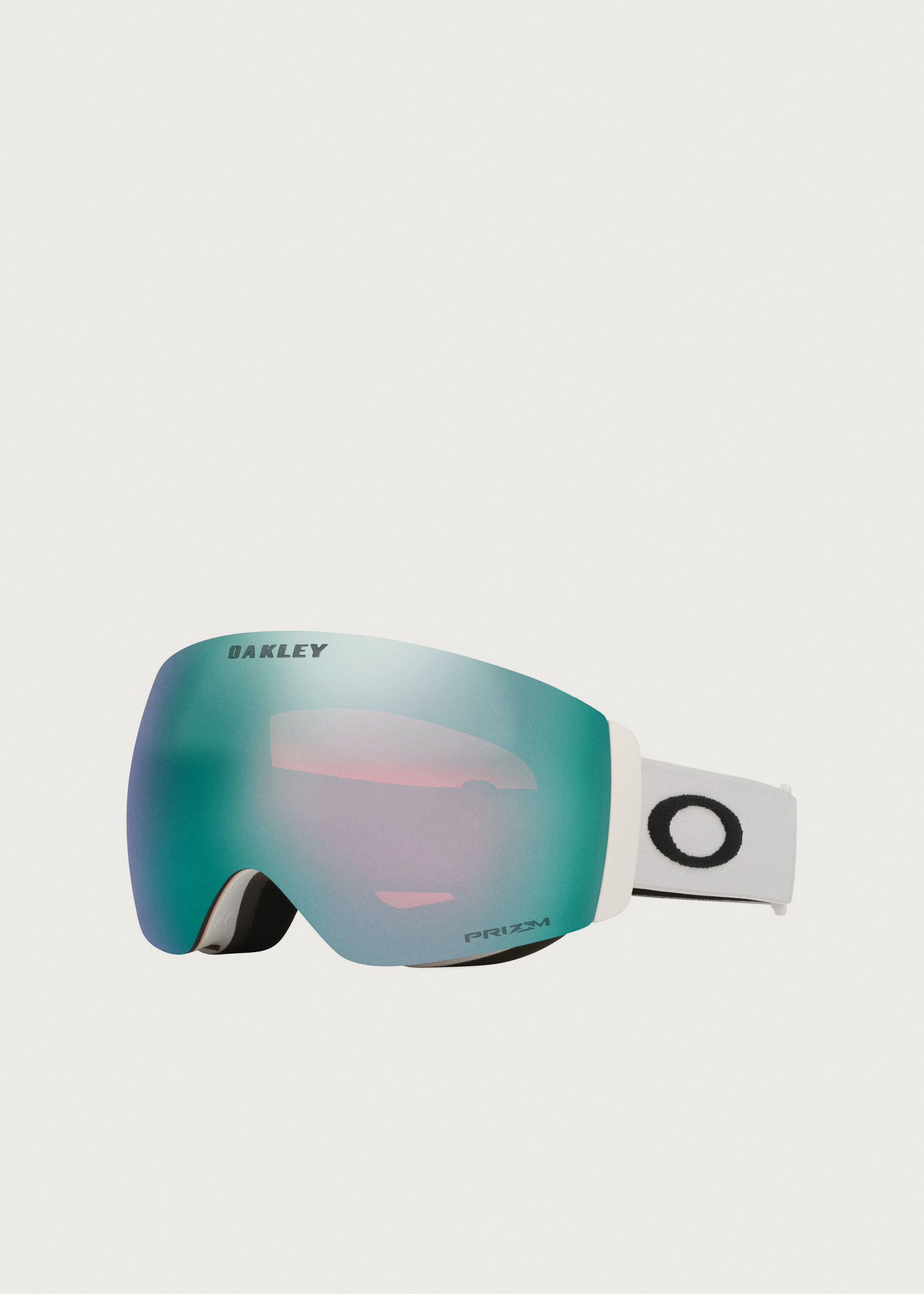 Oakley Flight Deck Pro M Matte White / Prizm Sapphire Iridium Goggles