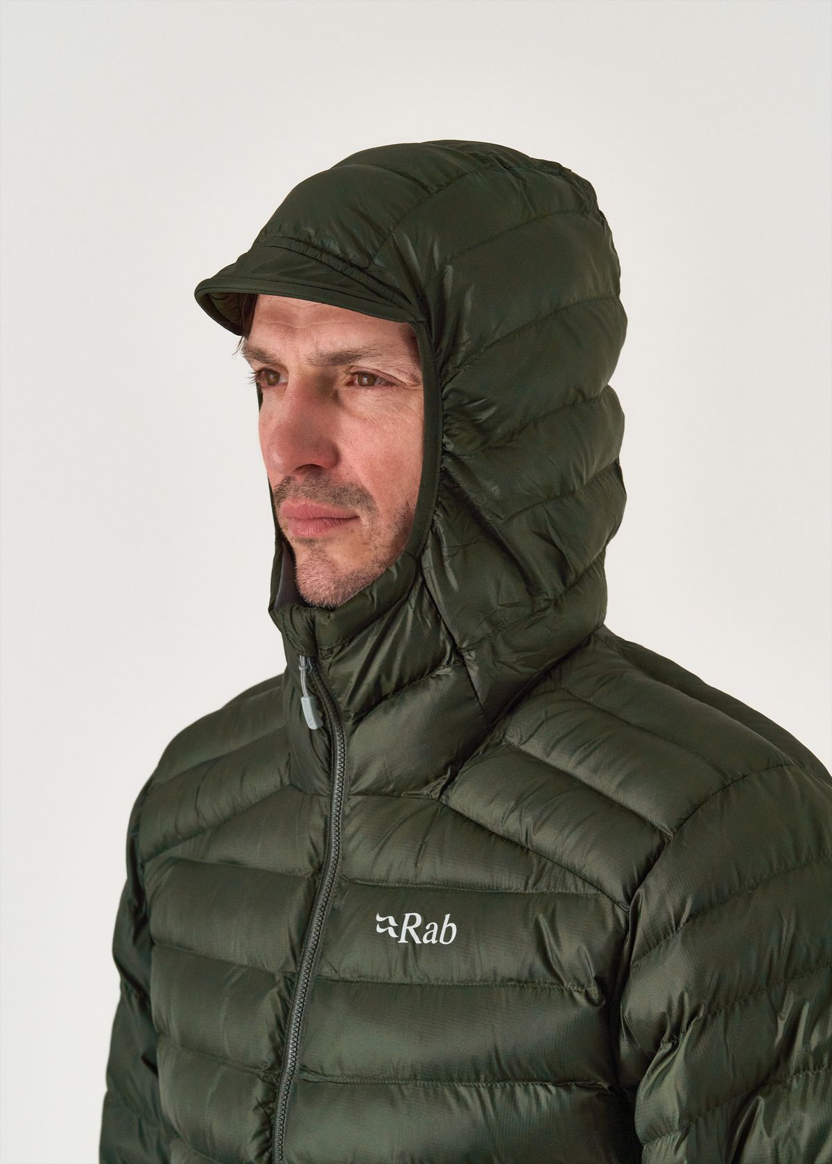 Elasticated insulated hood