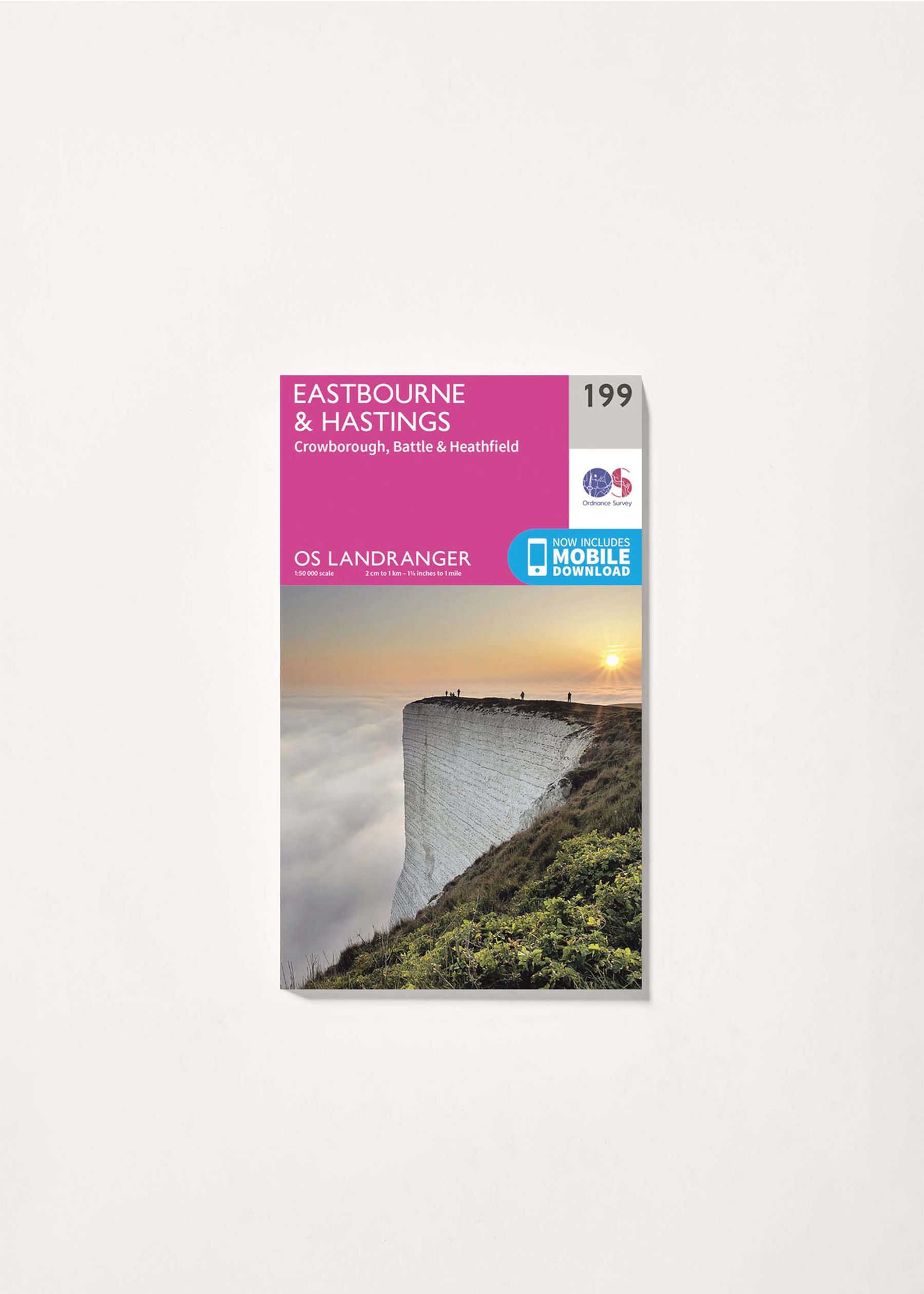 Image - 1 - Eastbourne, Hastings, Battle & Heathfield - Landranger 199 Map
