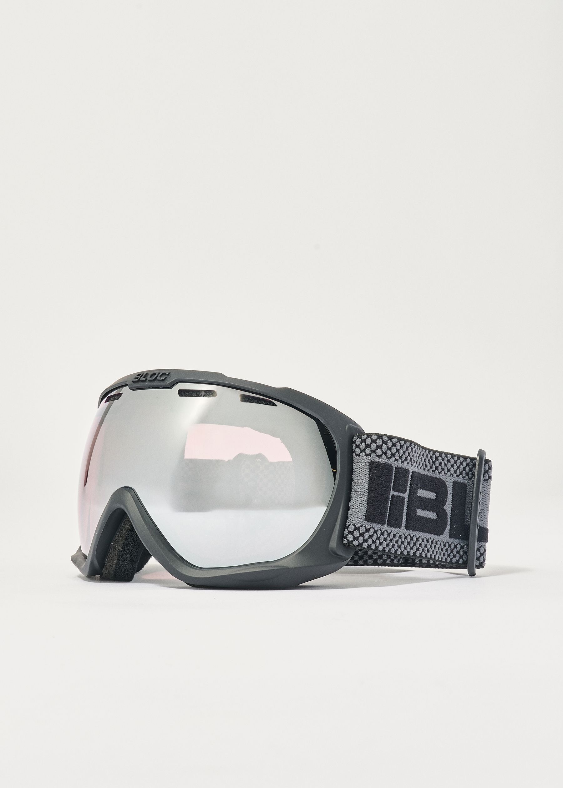 Image - 1 - Boa Recycle Matte Black / Light Purple Mirror Silver Goggles