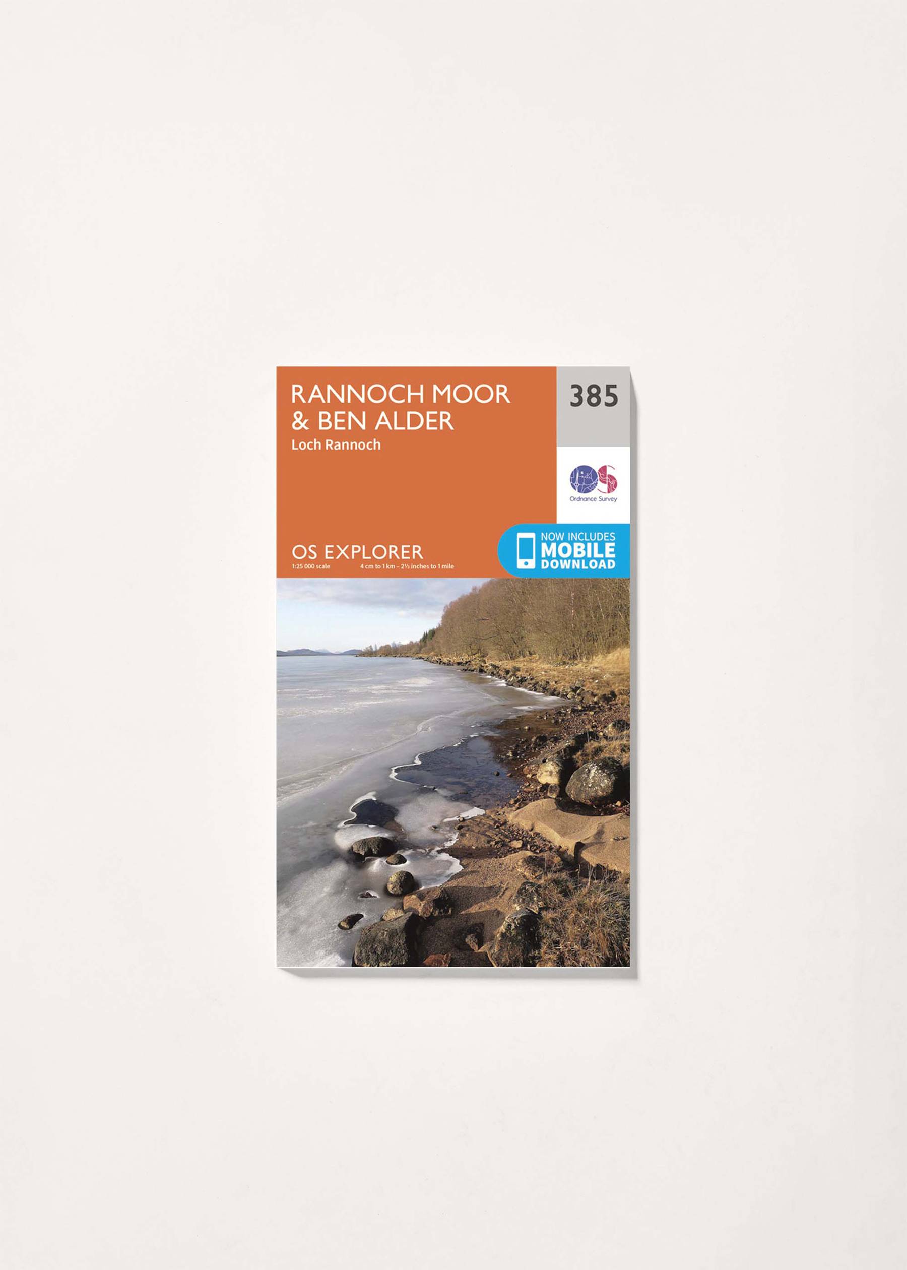 Image - 3 - Rannoch Moor & Ben Alder - OS Explorer 385 Map