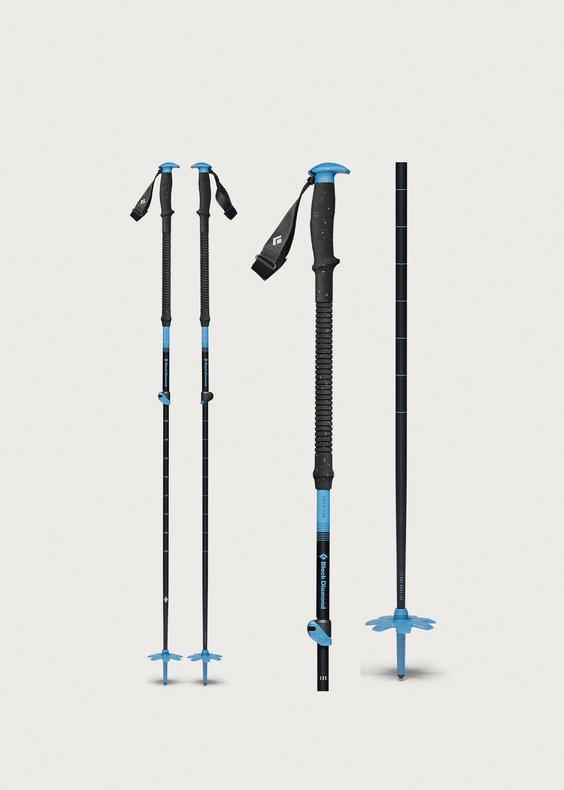 Black Diamond Expedition 155cm Ski Poles