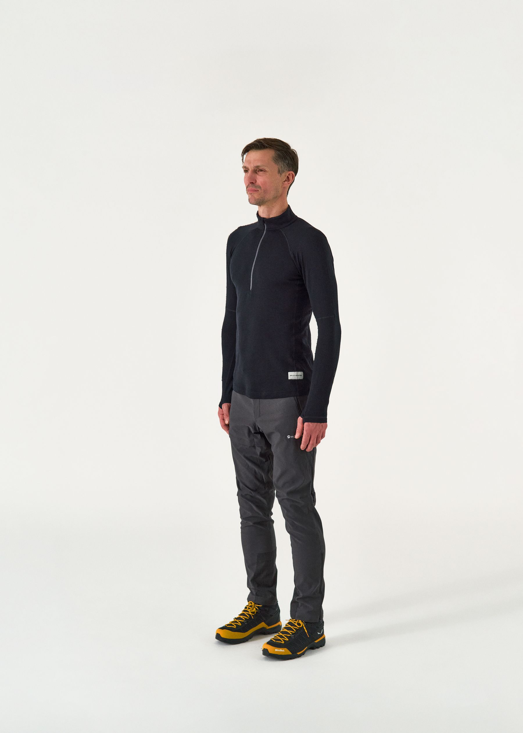Image - 2 - Flatiron 185 Merino Long Sleeve Zip Neck
