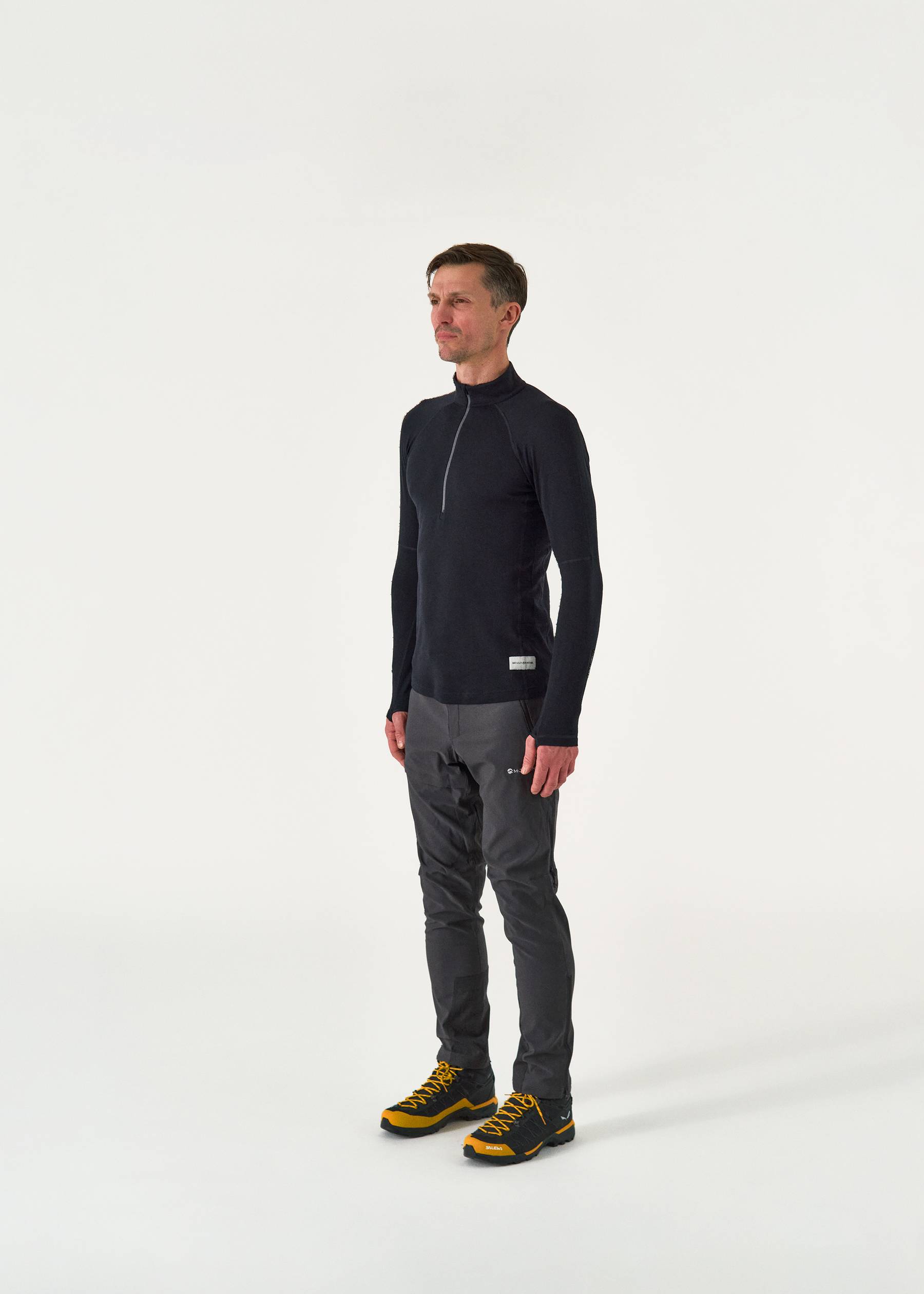 Image - 2 - Flatiron 185 Merino Long Sleeve Zip Neck