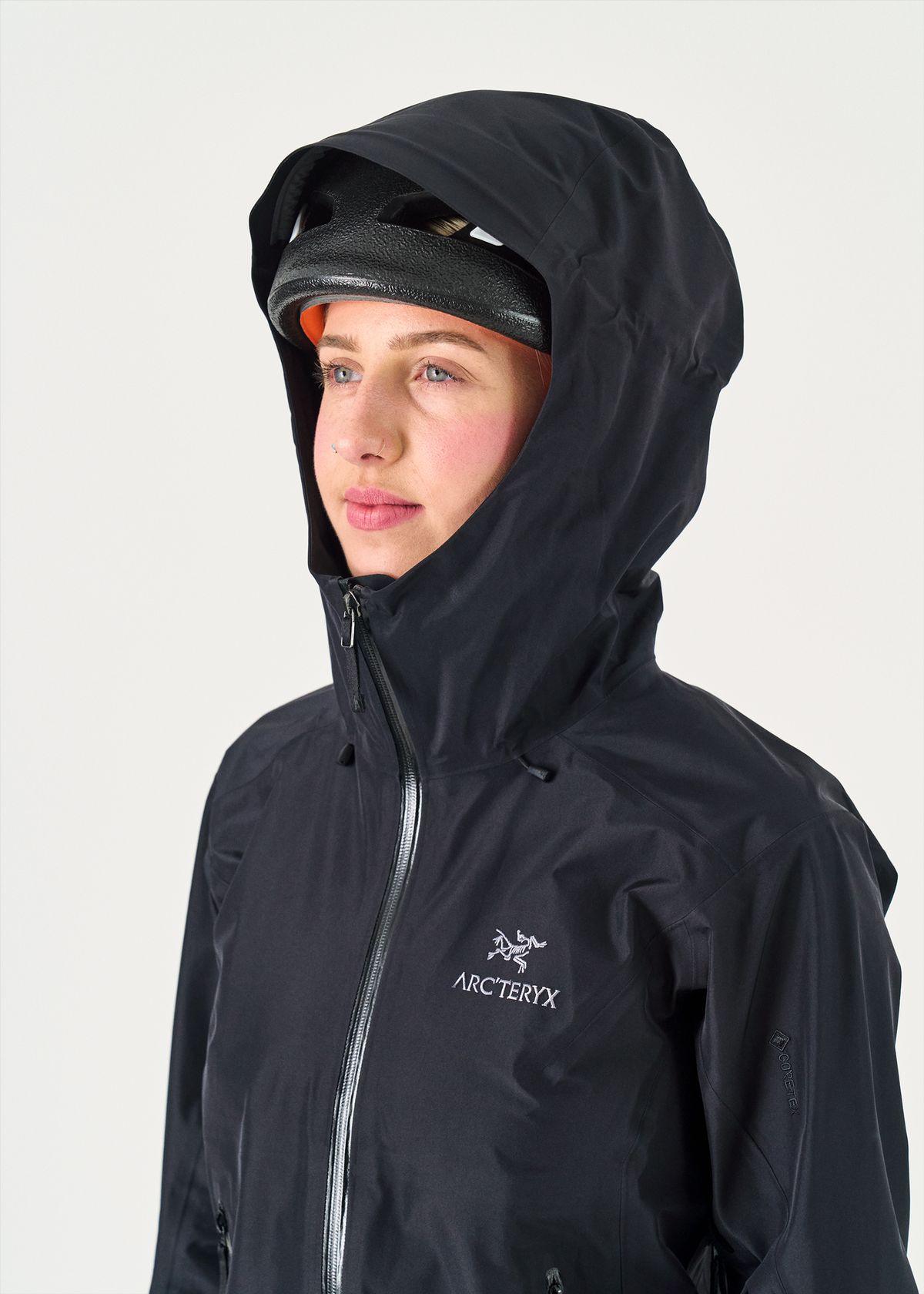 Adjustable helmet compatible StormHood 